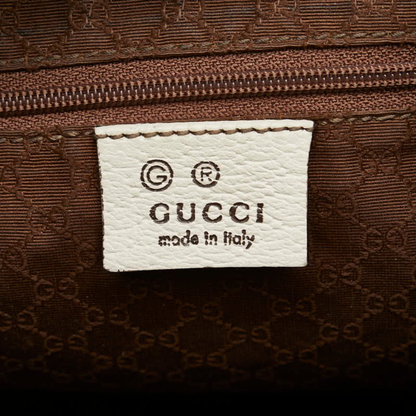 Gucci Beige Multi-Color Pvc Leather Shoulder Bag