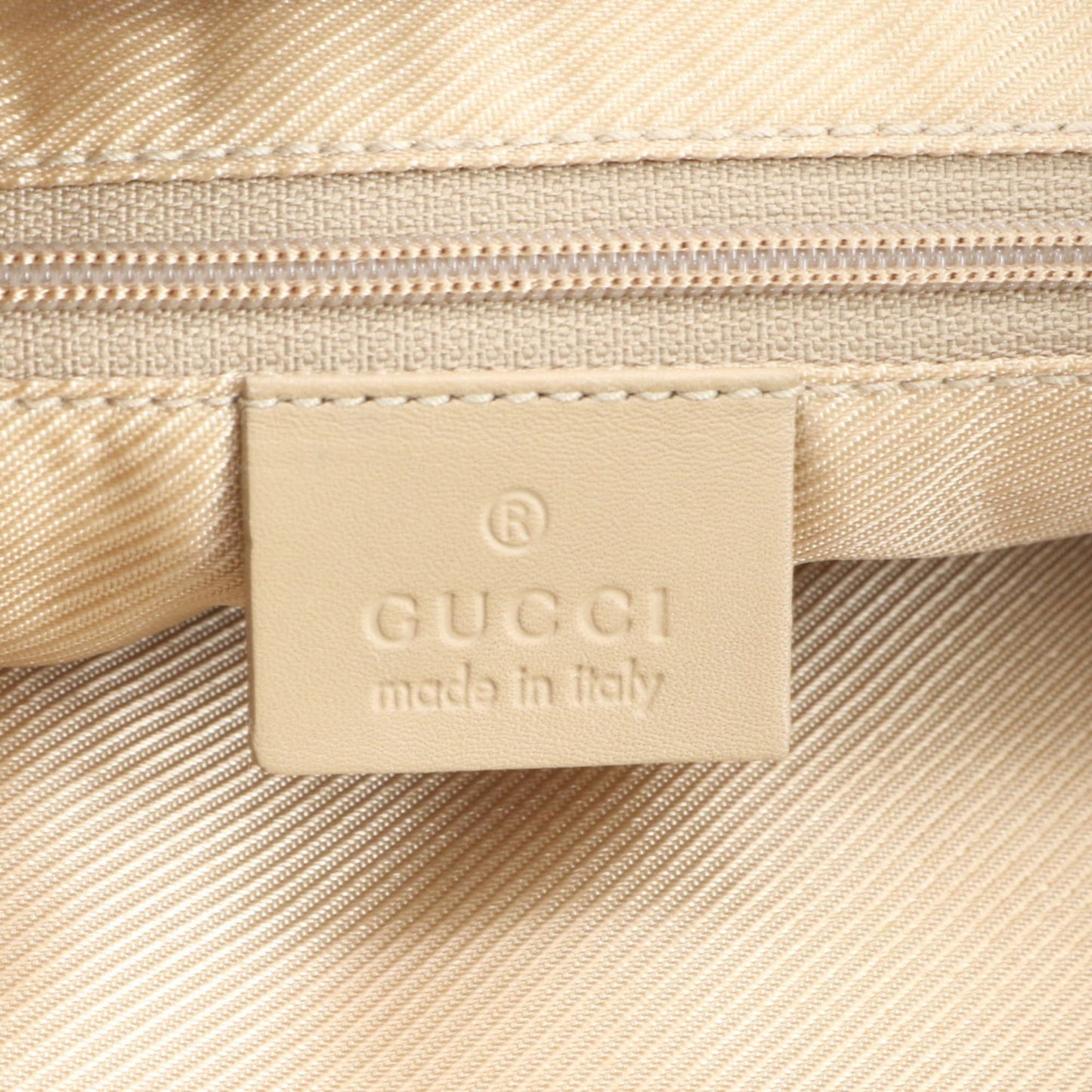 Gucci Beige Leather Shoulder Bag