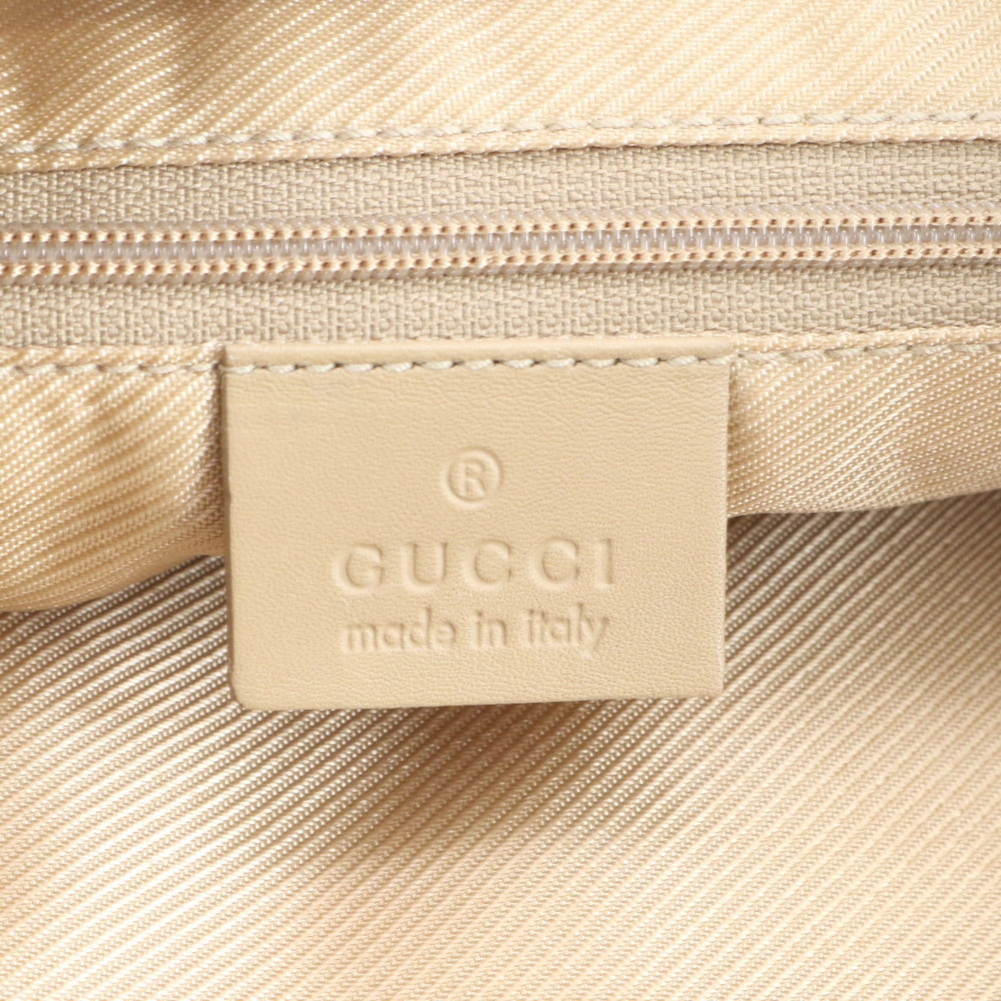 Gucci Beige Leather Shoulder Bag