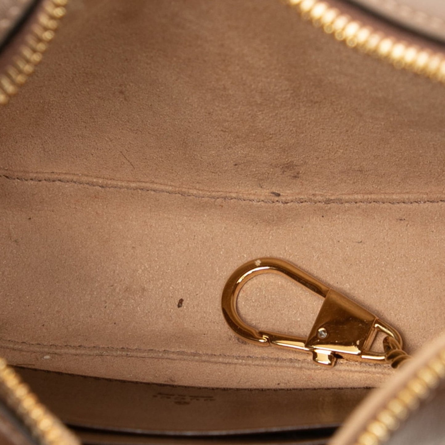 Gucci Beige Brown Gg Supreme Leather Shoulder Bag