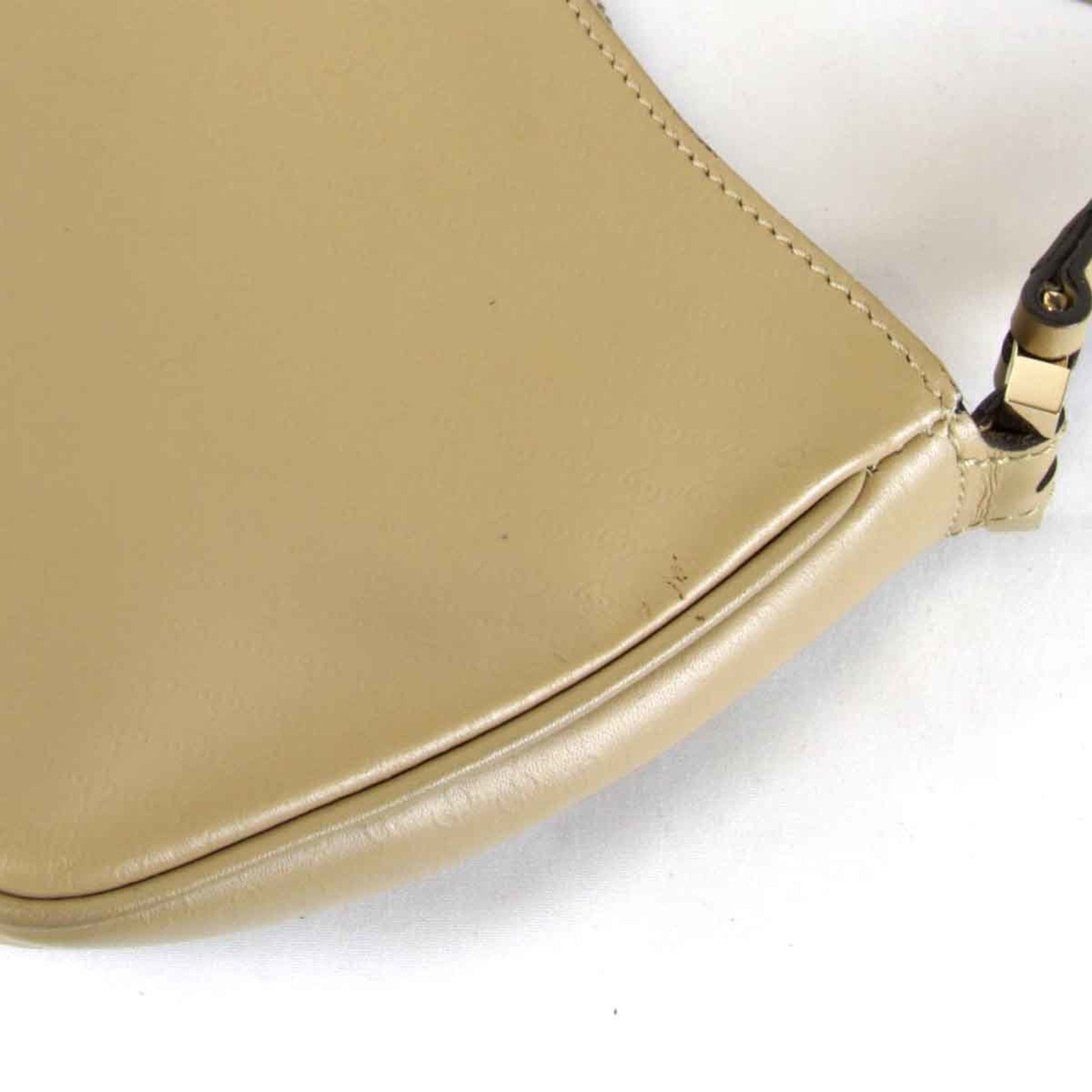 Gucci Beige Leather Shoulder Bag