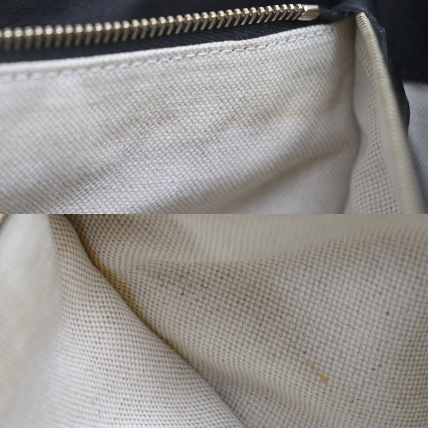 Gucci Black Leather Tote Bag