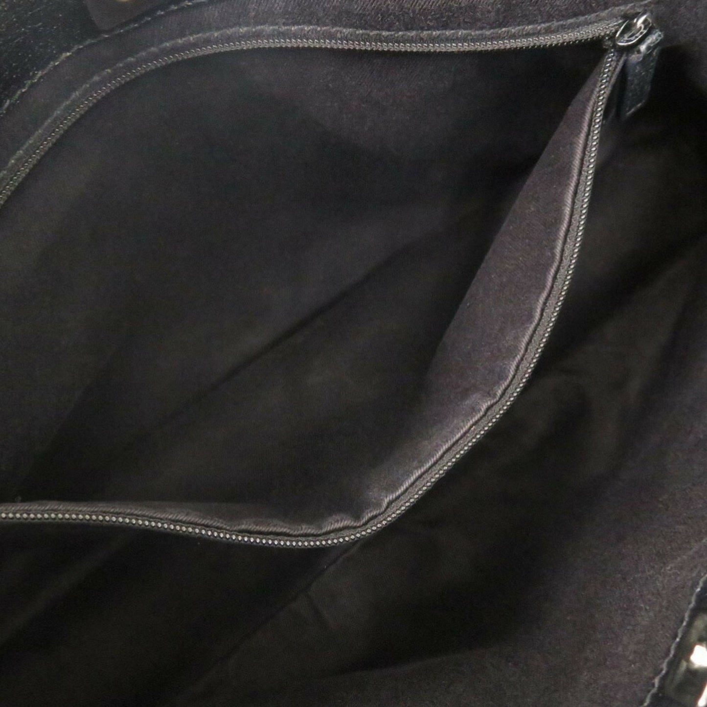 Gucci Black Gg Canvas Handbag Tote Bag