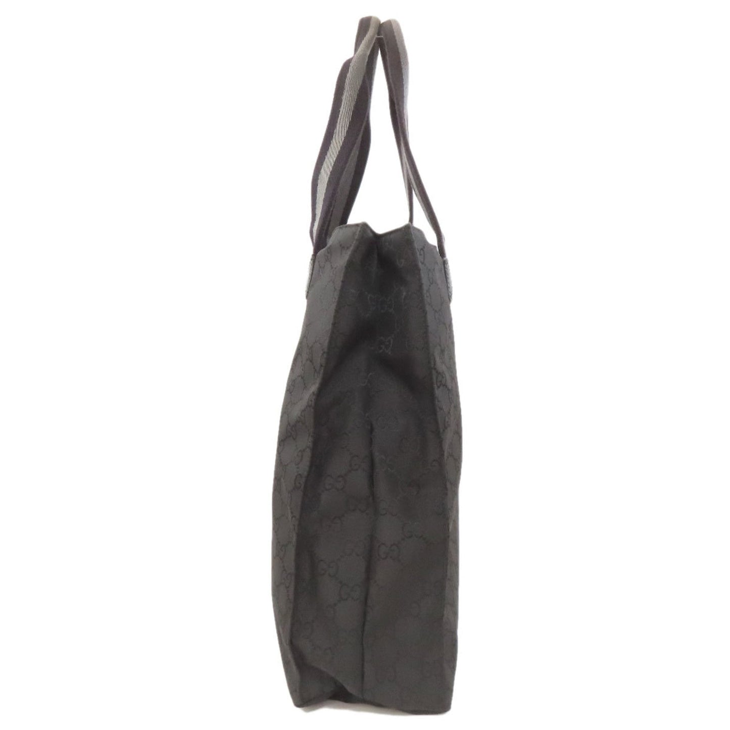Gucci Black Nylon Canvas Tote Bag