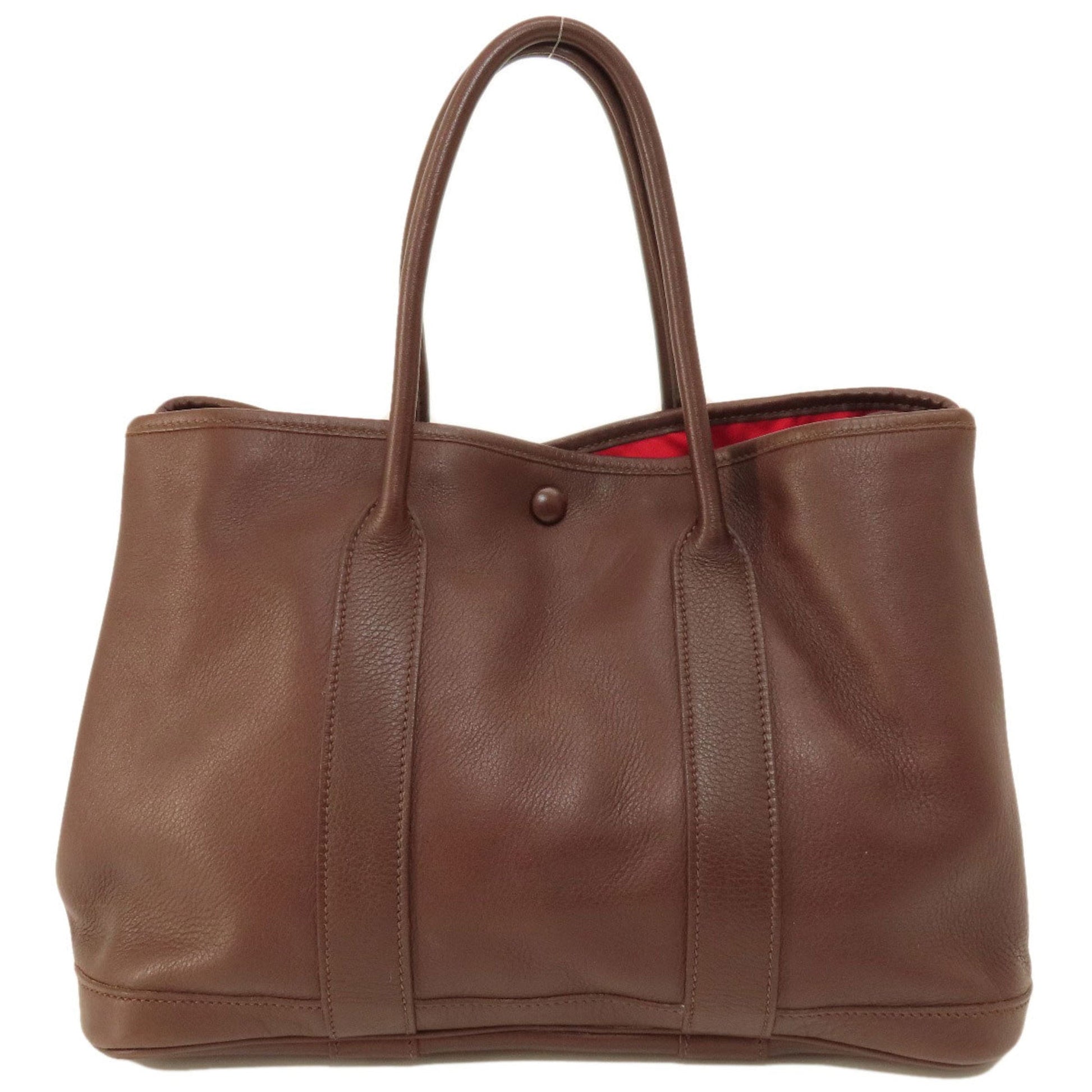 Hermes Swift Tote Bag Leather Brown