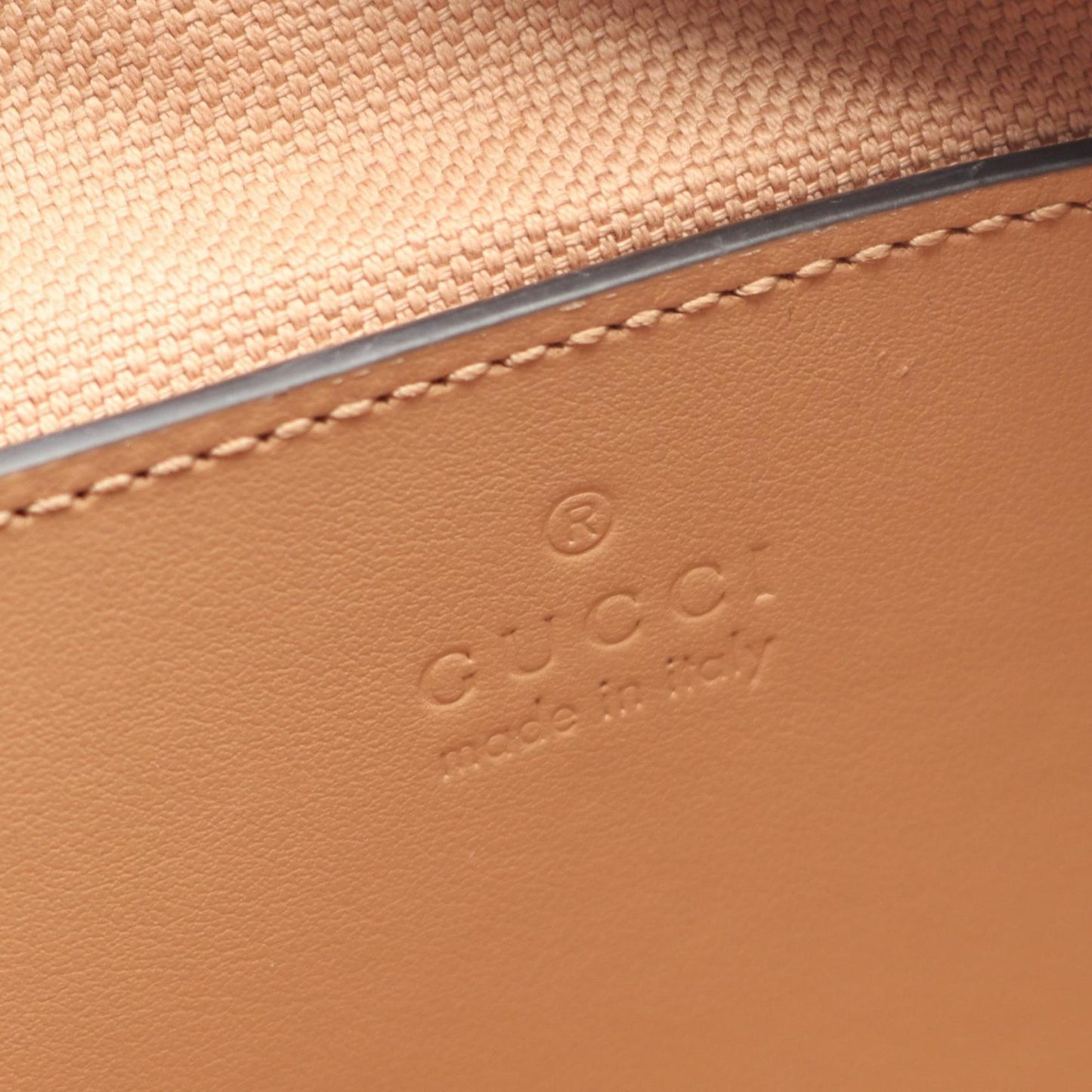 Gucci Beige Leather Handbag