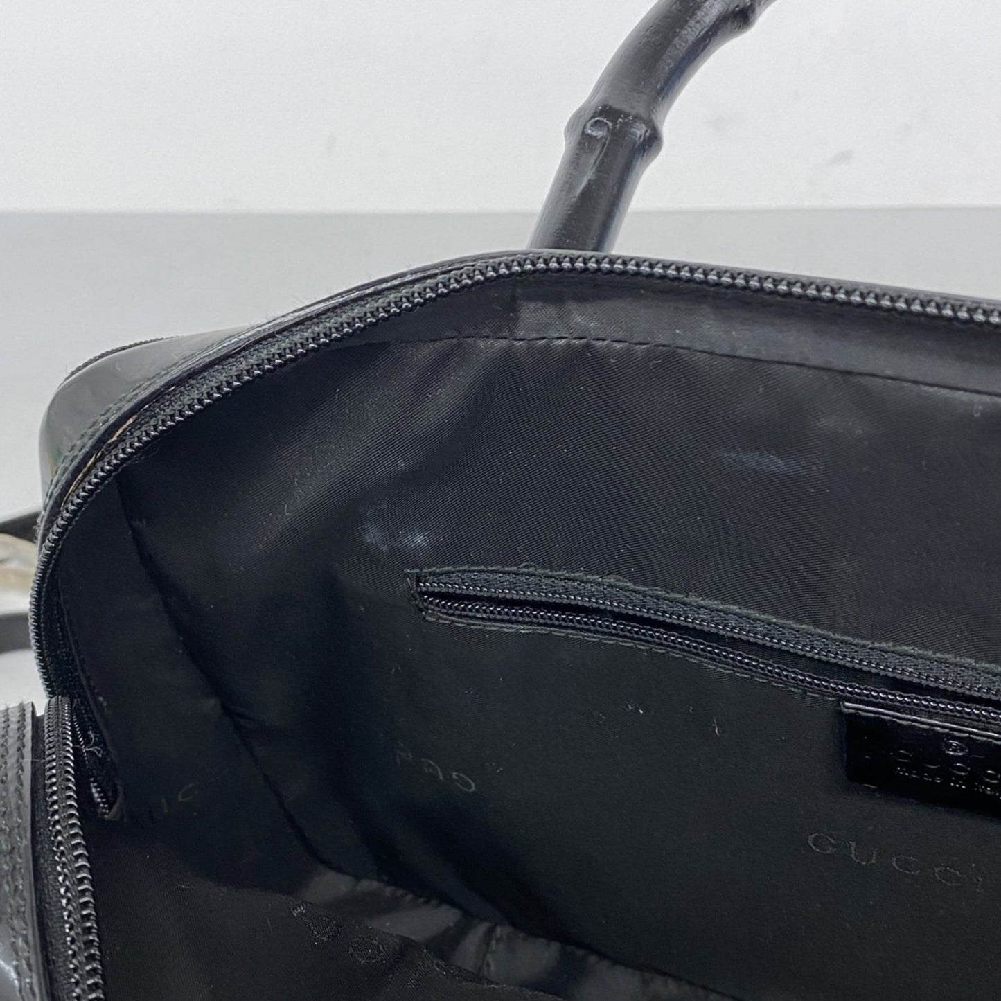 Gucci Black Nylon Handbag