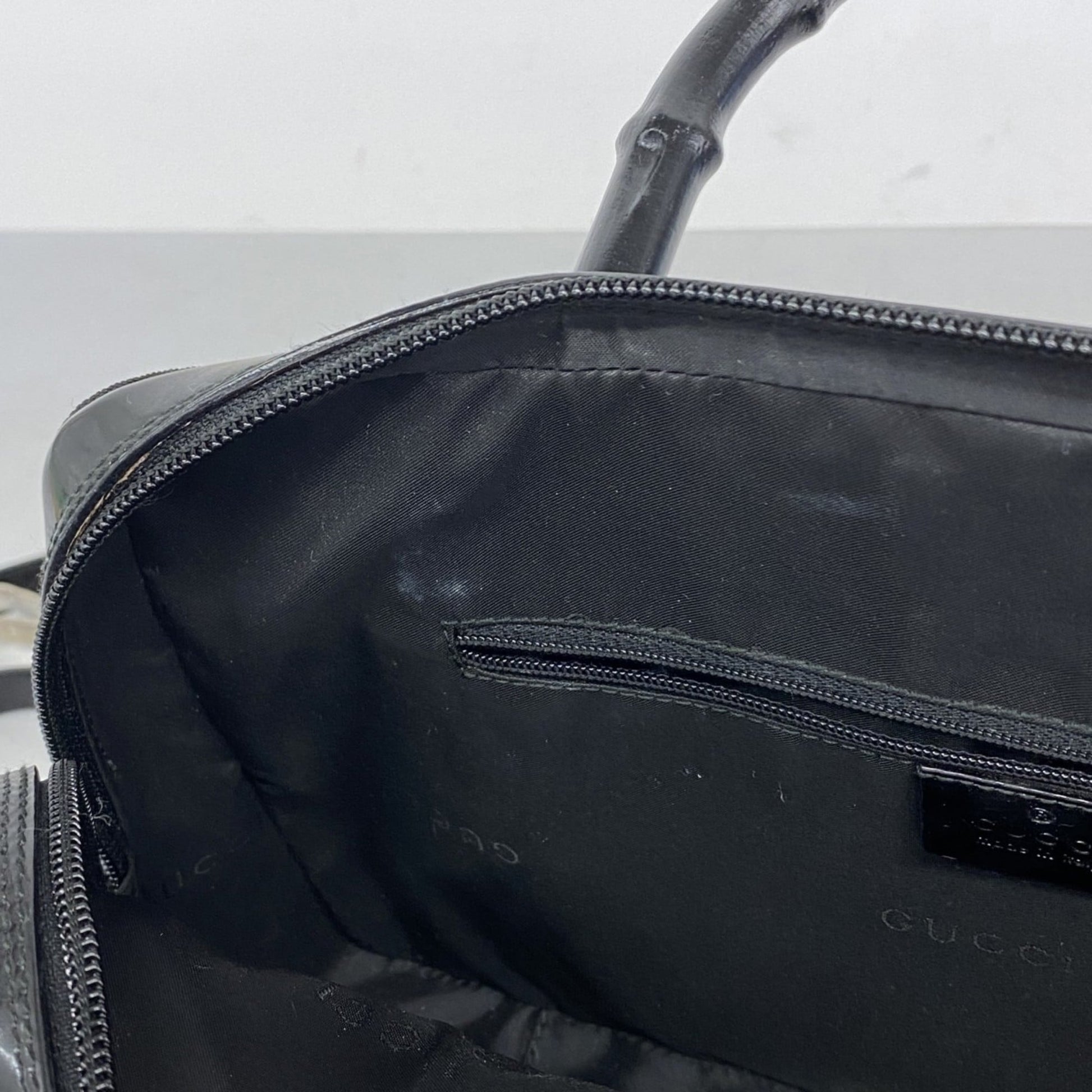 Gucci Black Nylon Handbag