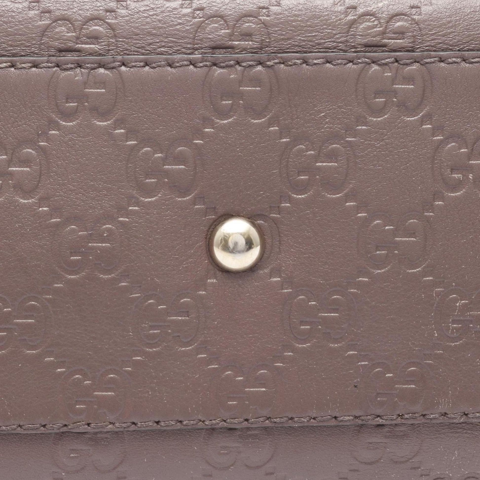 Gucci Pink Leather Tote Bag