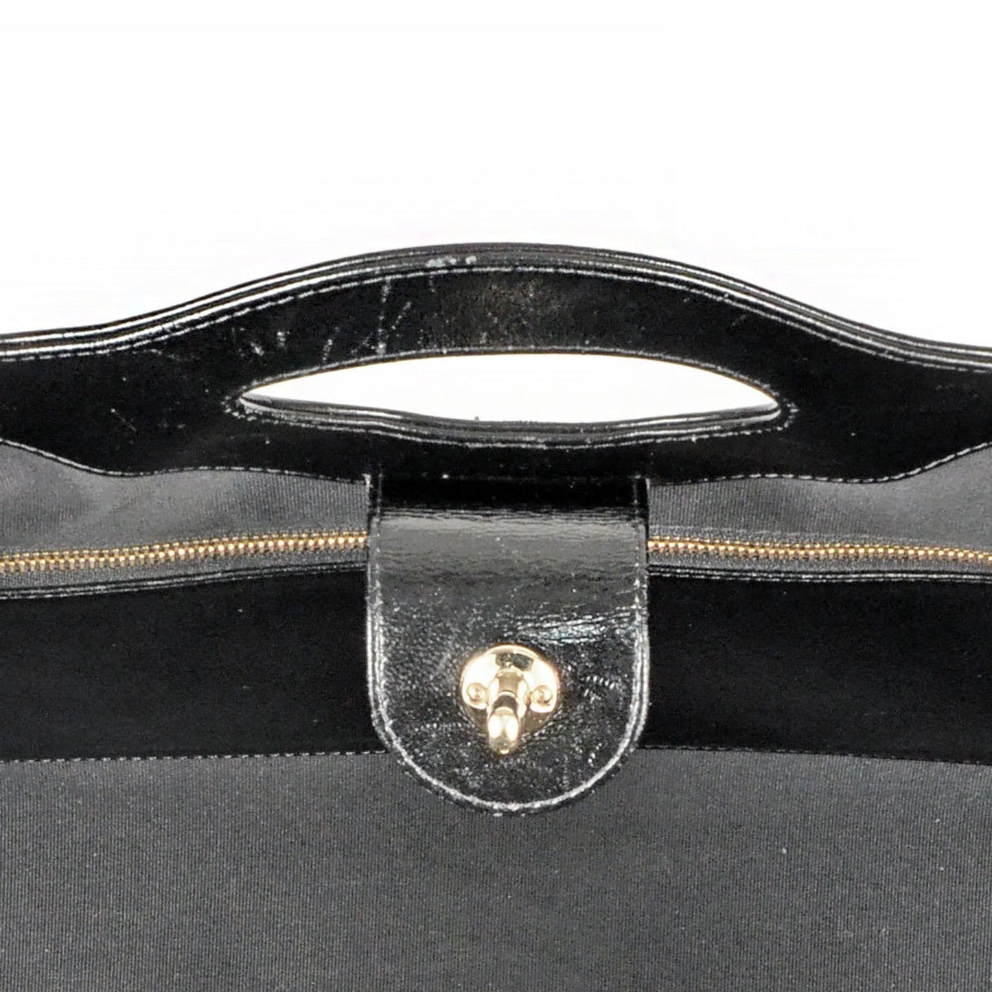 Gucci Black Leather Handbag Shoulder Bag