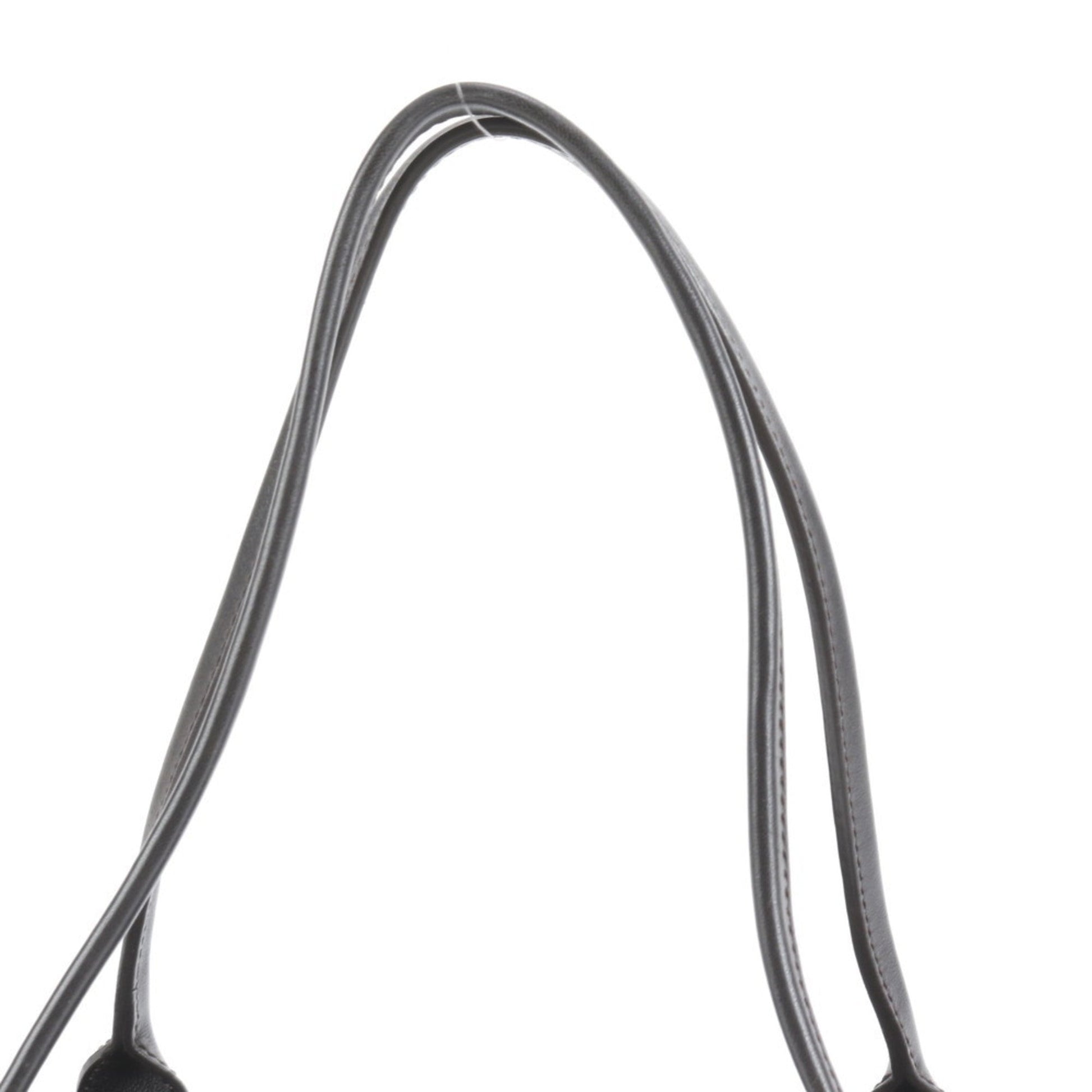 Gucci Dark Brown Leather Tote Bag