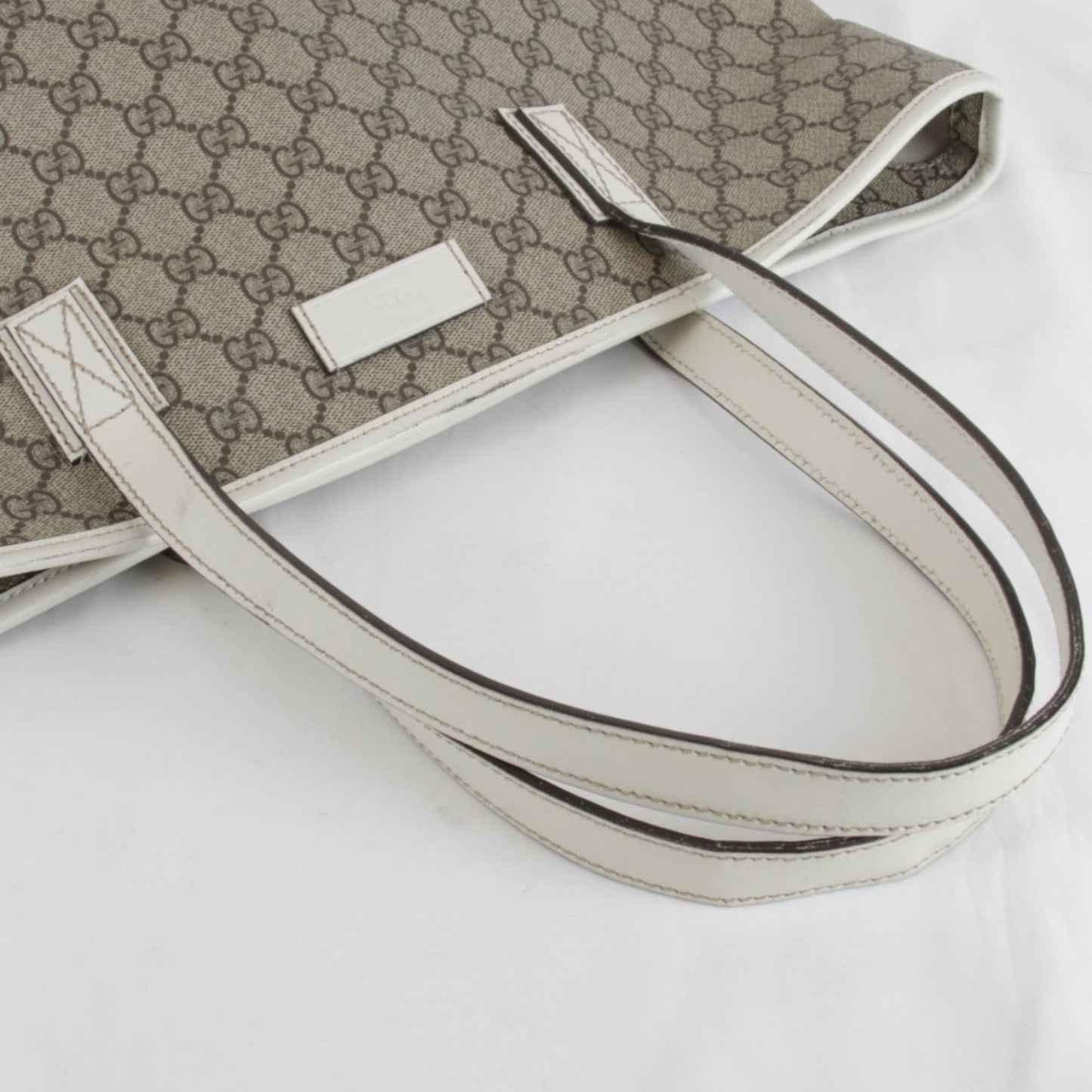 Gucci Brown Gg Supreme Tote Bag