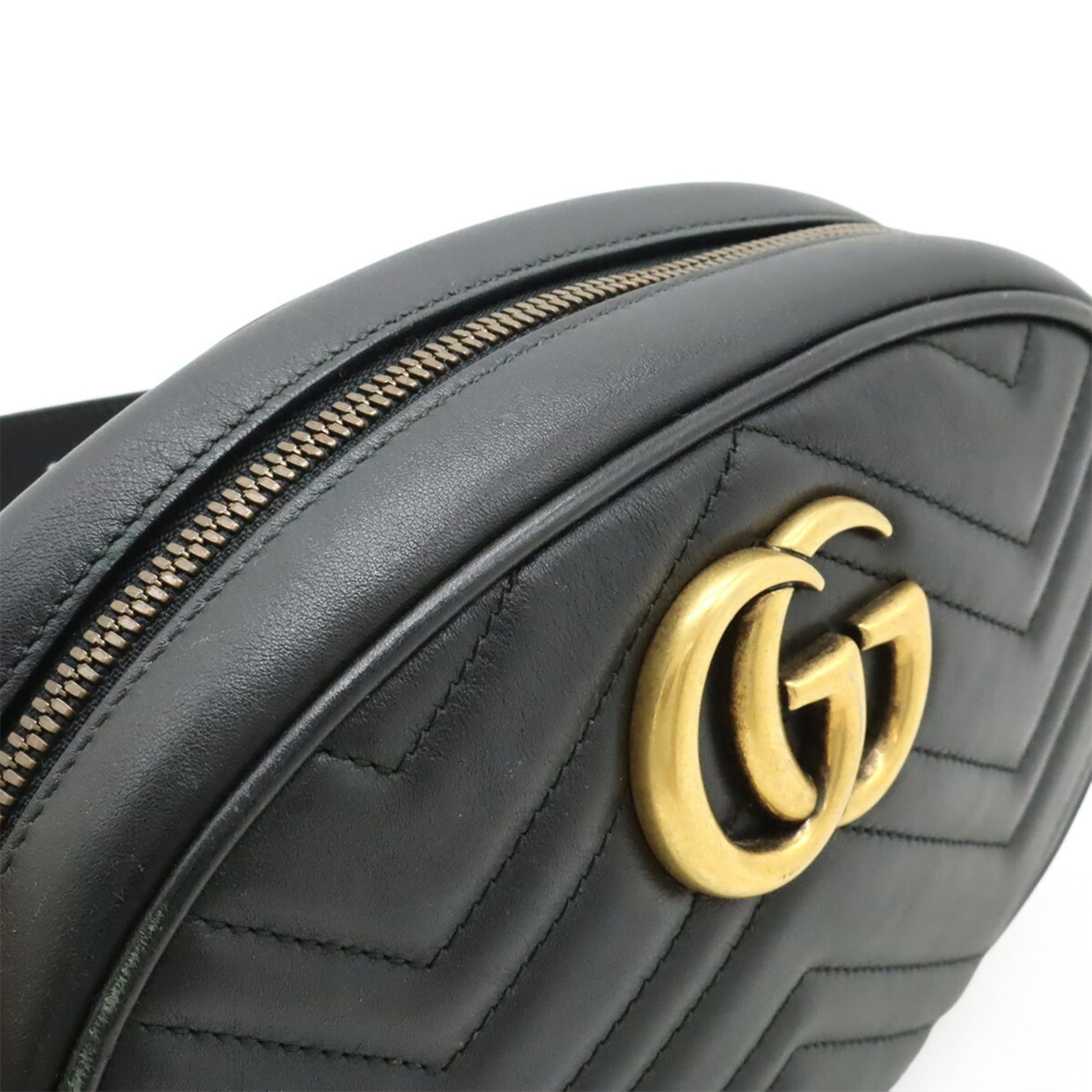Gucci Black Leather