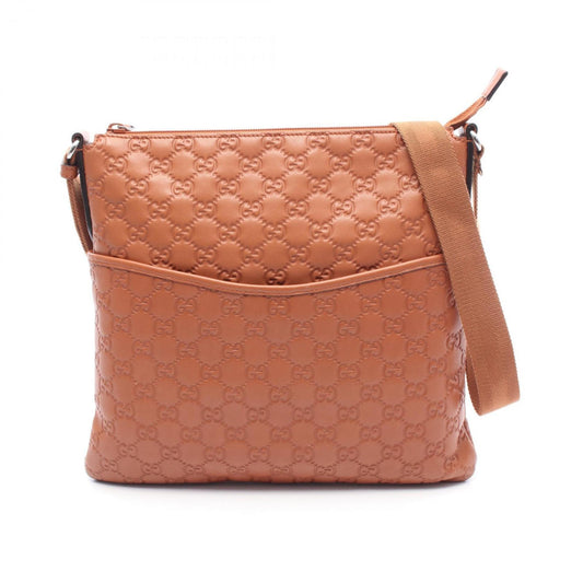 Gucci Brown Leather Shoulder Bag