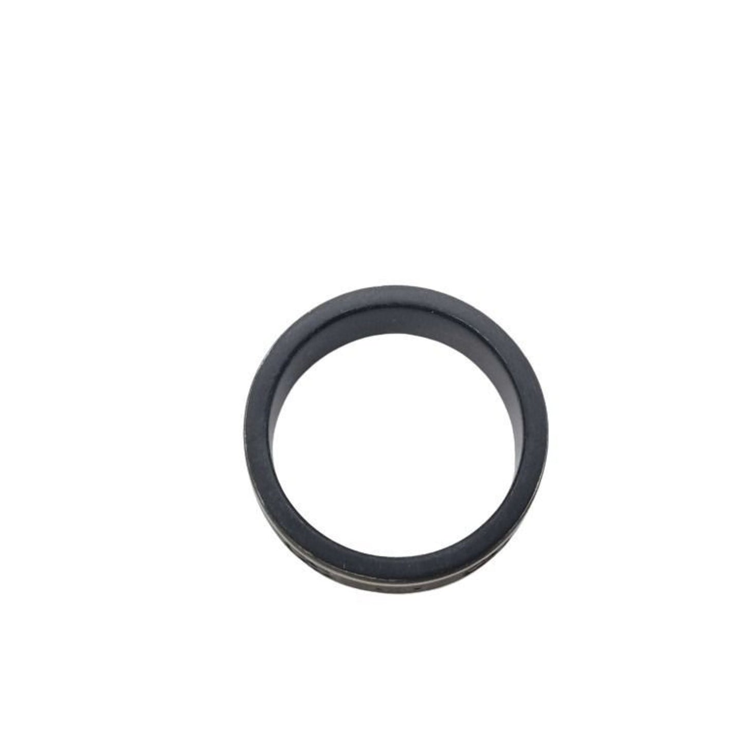 Gucci Icon Gold Black Ceramic Band Ring
