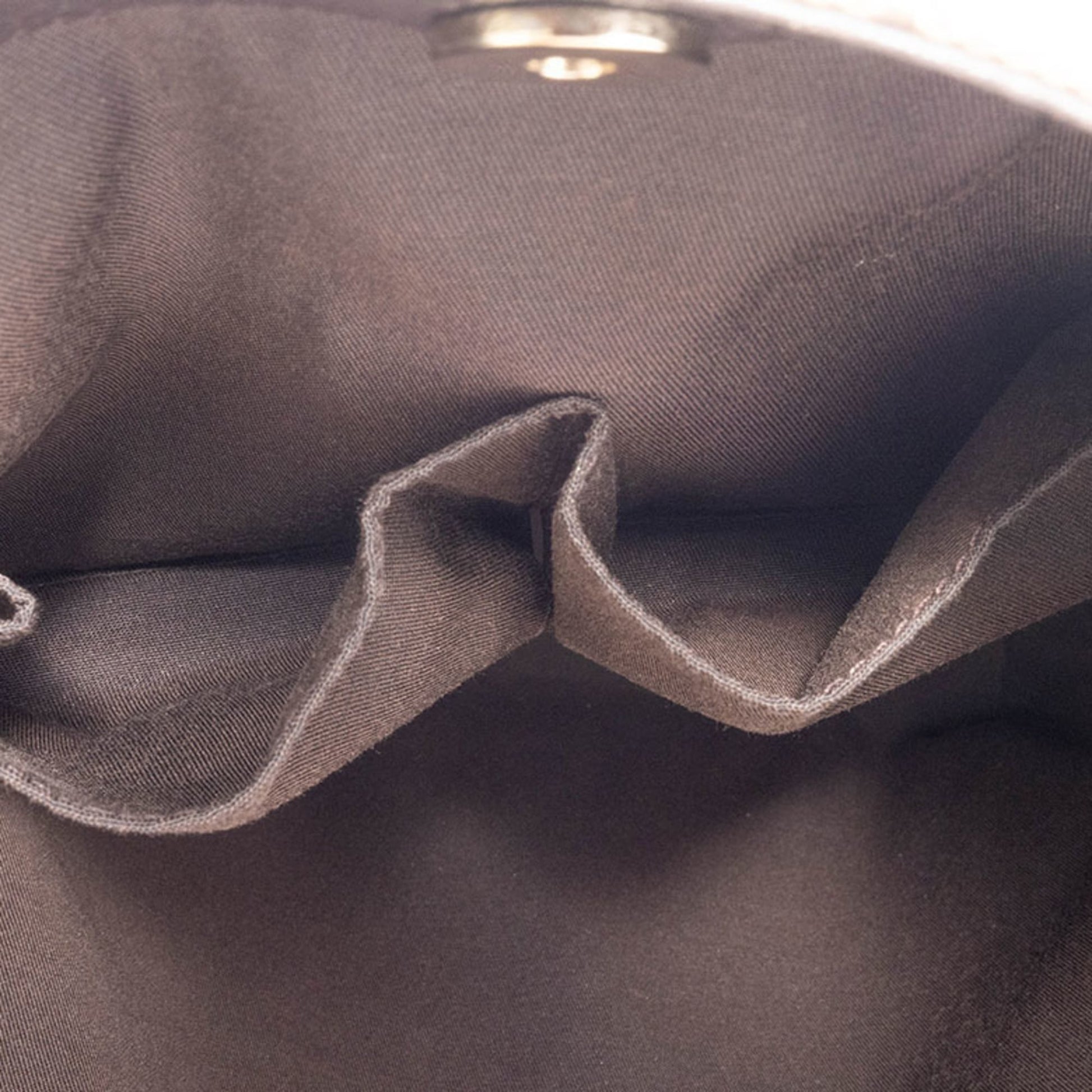 Gucci Beige Brown Pvc Canvas Leather Tote Bag