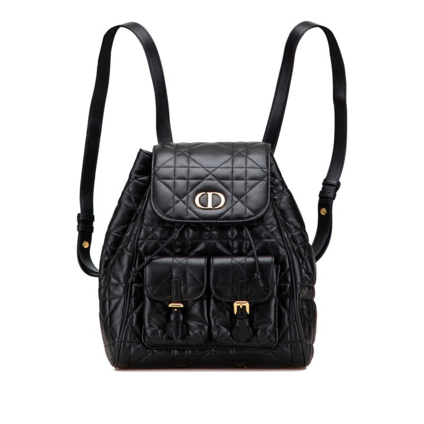 Dior Handbag Christian Backpack 5 Leather Black