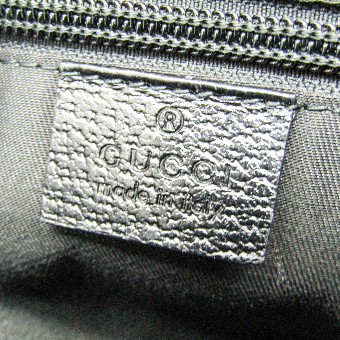 Gucci Gg Canvas Black Gg Canvas Leather Shoulder Bag
