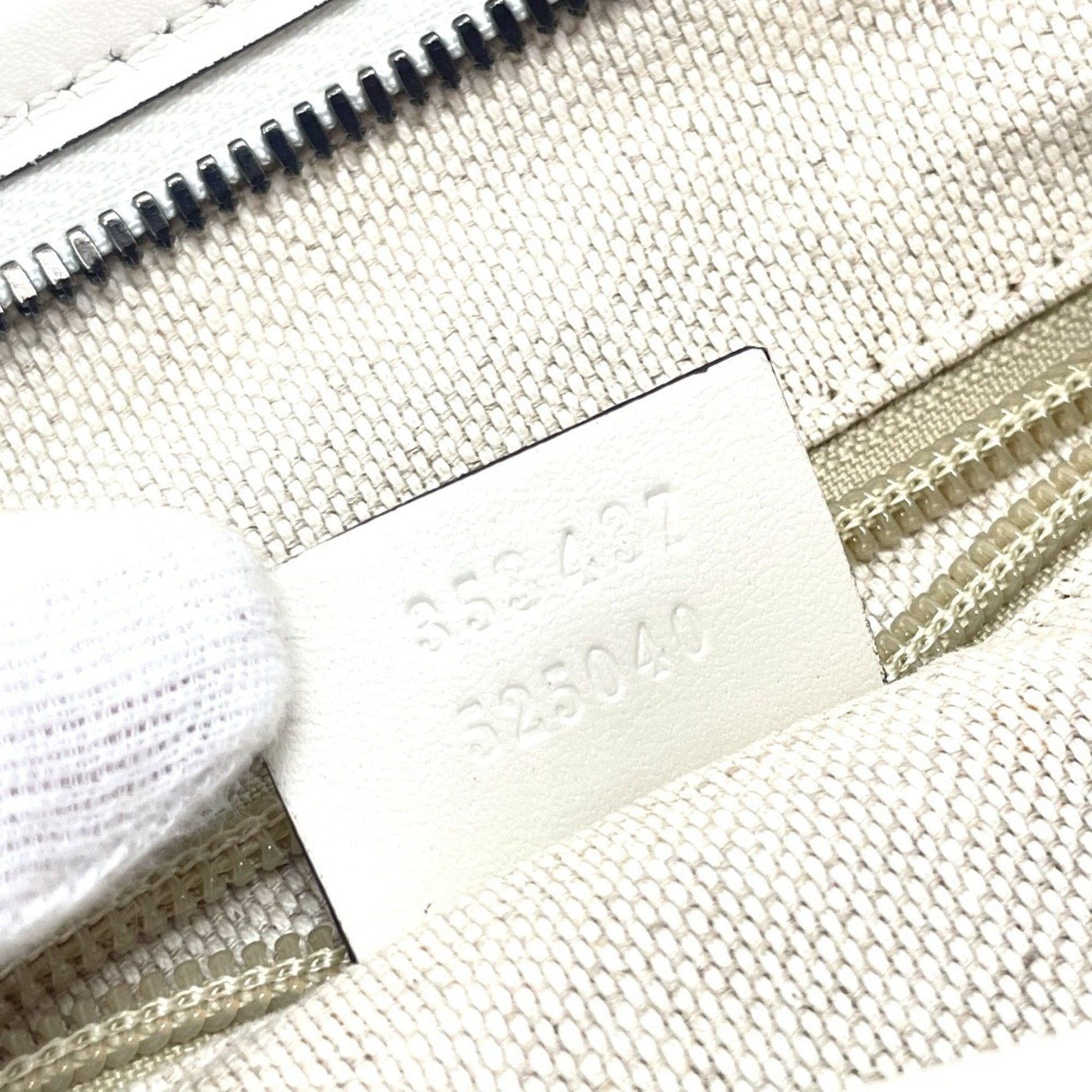 Gucci Ivory Multi-Color Leather Pvc Shoulder Bag Tote Bag