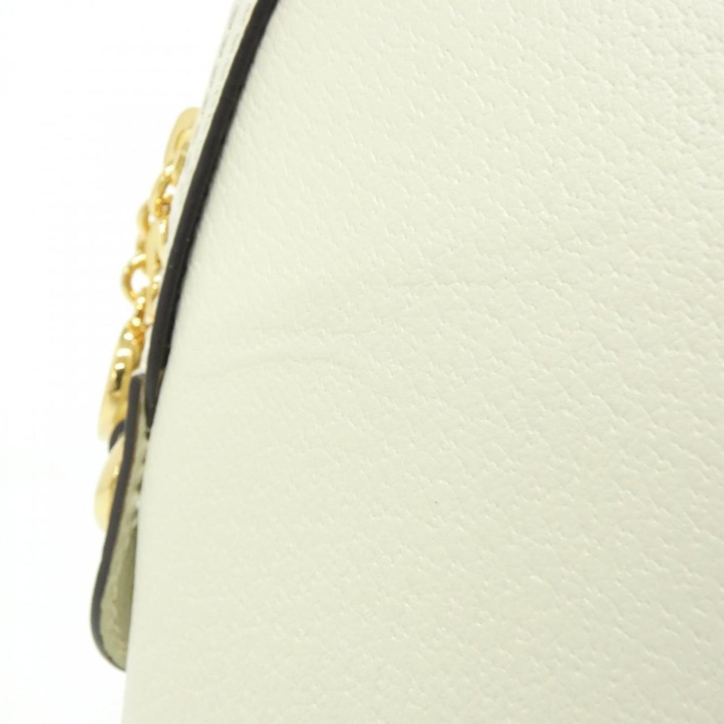 Gucci White Leather Handbag