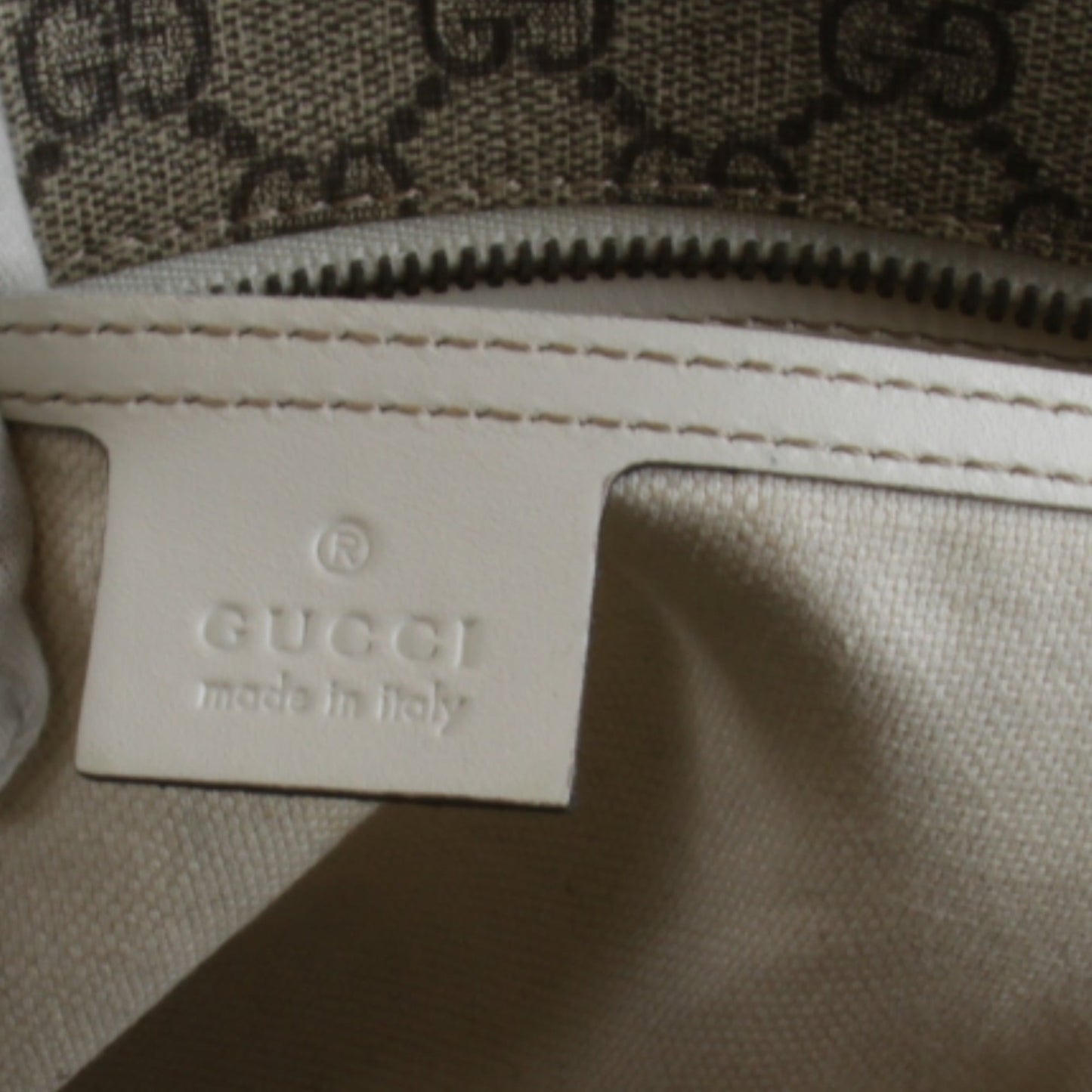 Gucci Brown Gg Supreme Tote Bag
