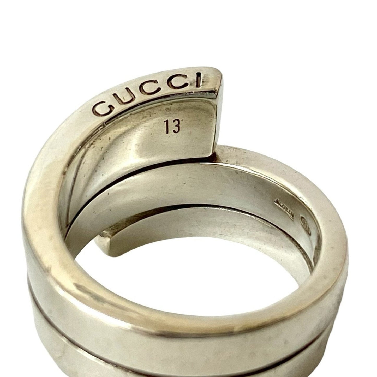Gucci Silver Silver 925 Band Ring