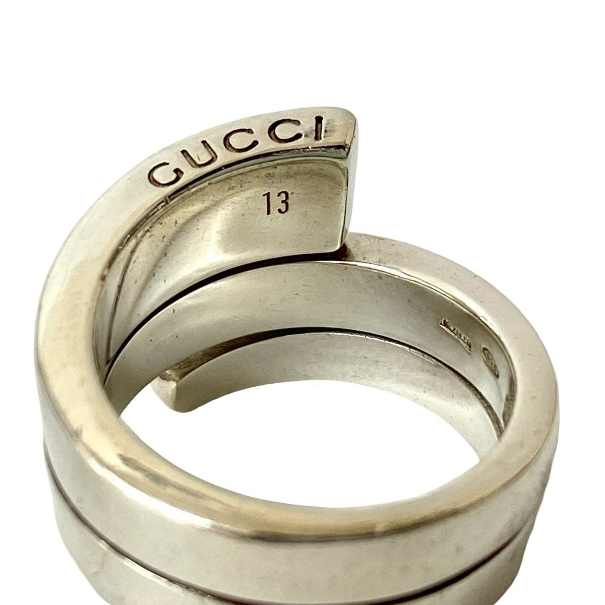 Gucci Silver Silver 925 Band Ring