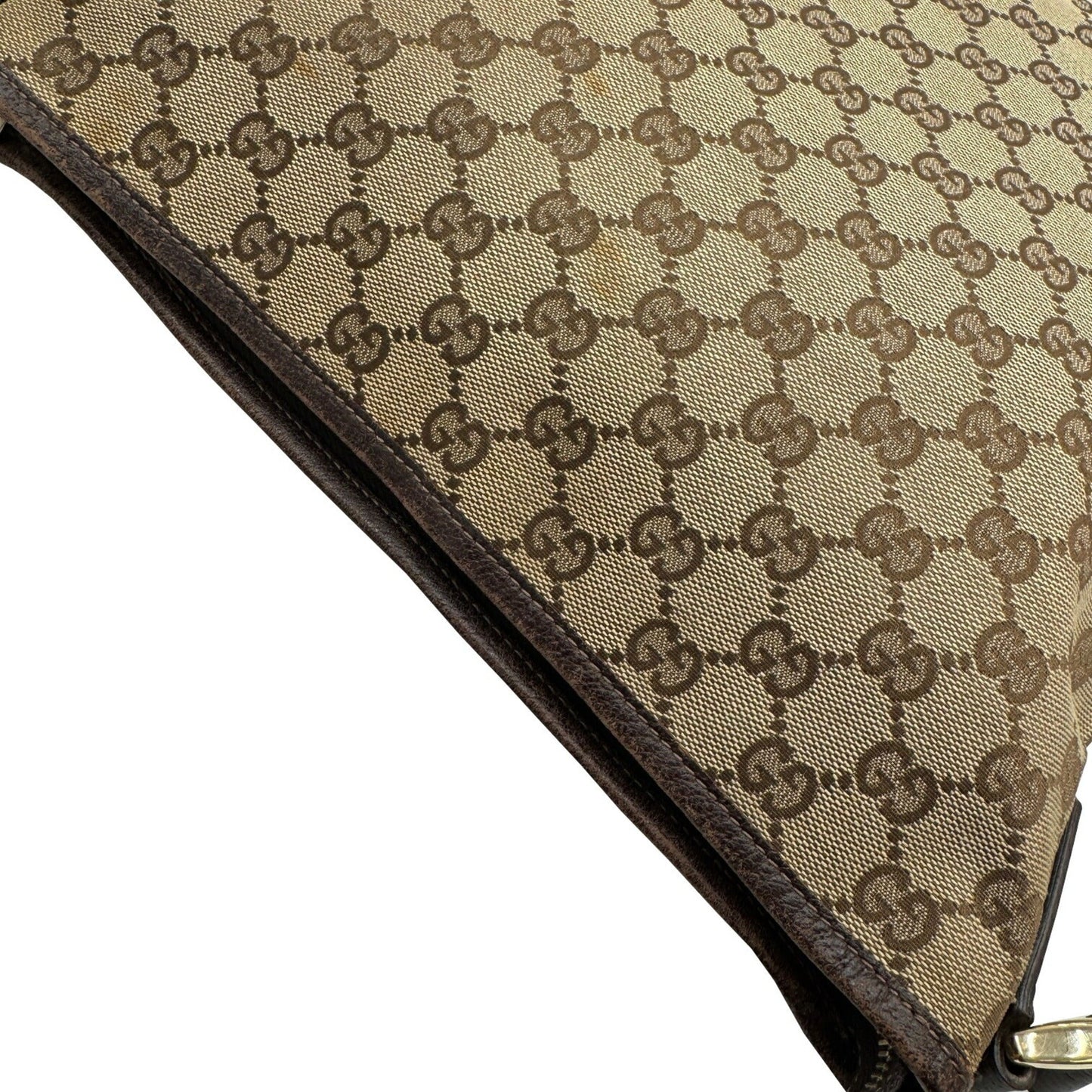 Gucci Gg Canvas Brown Gg Canvas Shoulder Bag
