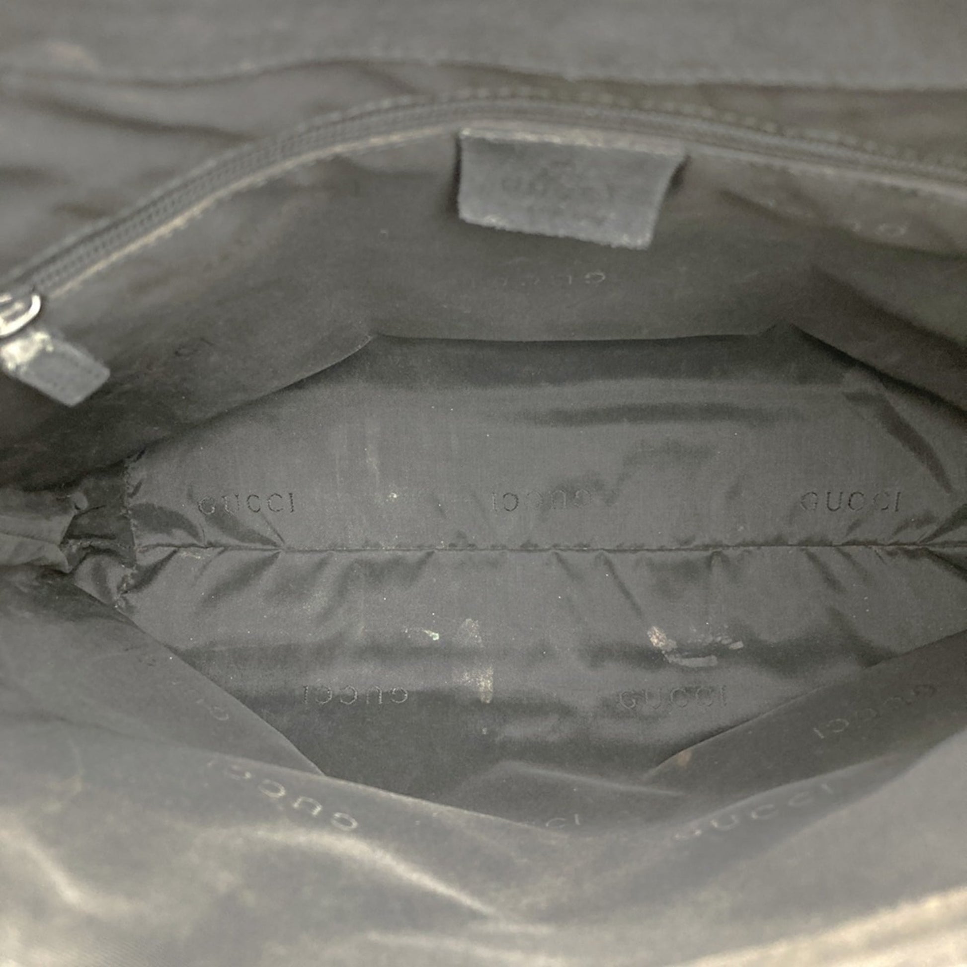 Gucci Black Suede Shoulder Bag