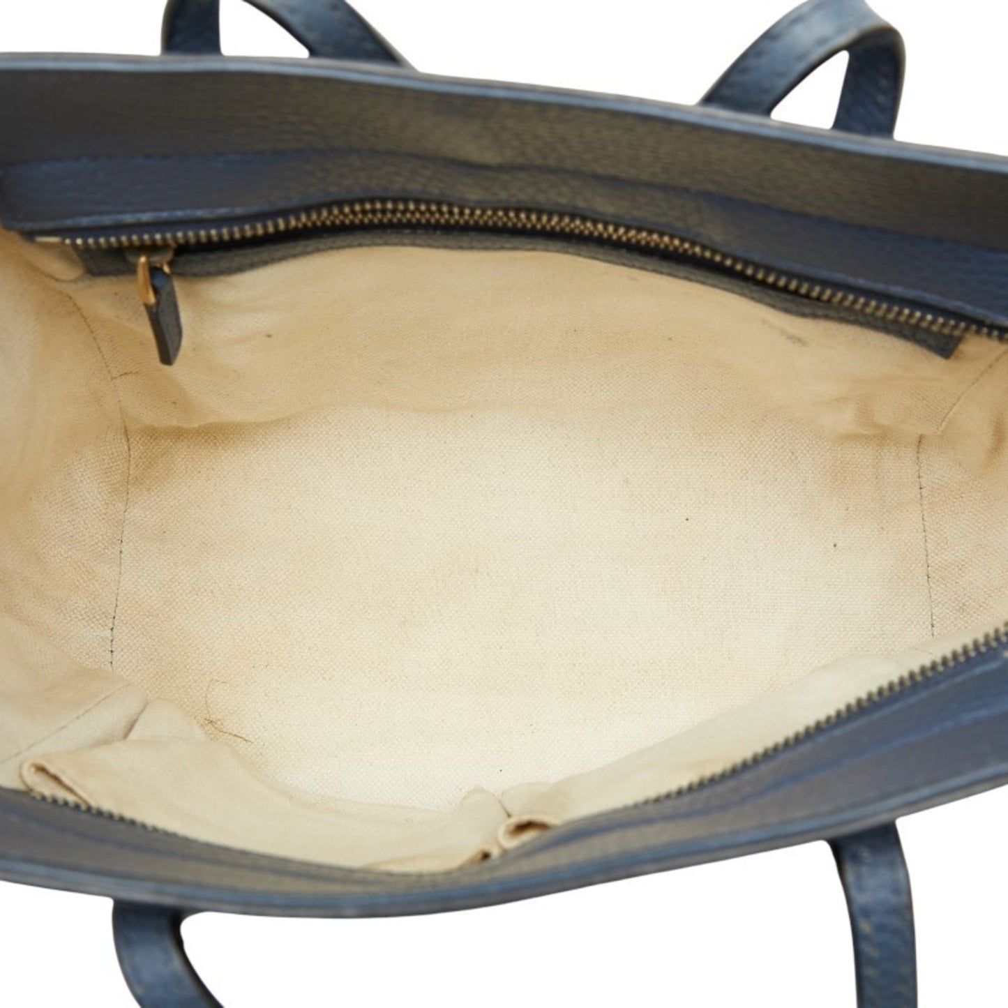 Gucci Blue Leather Handbag