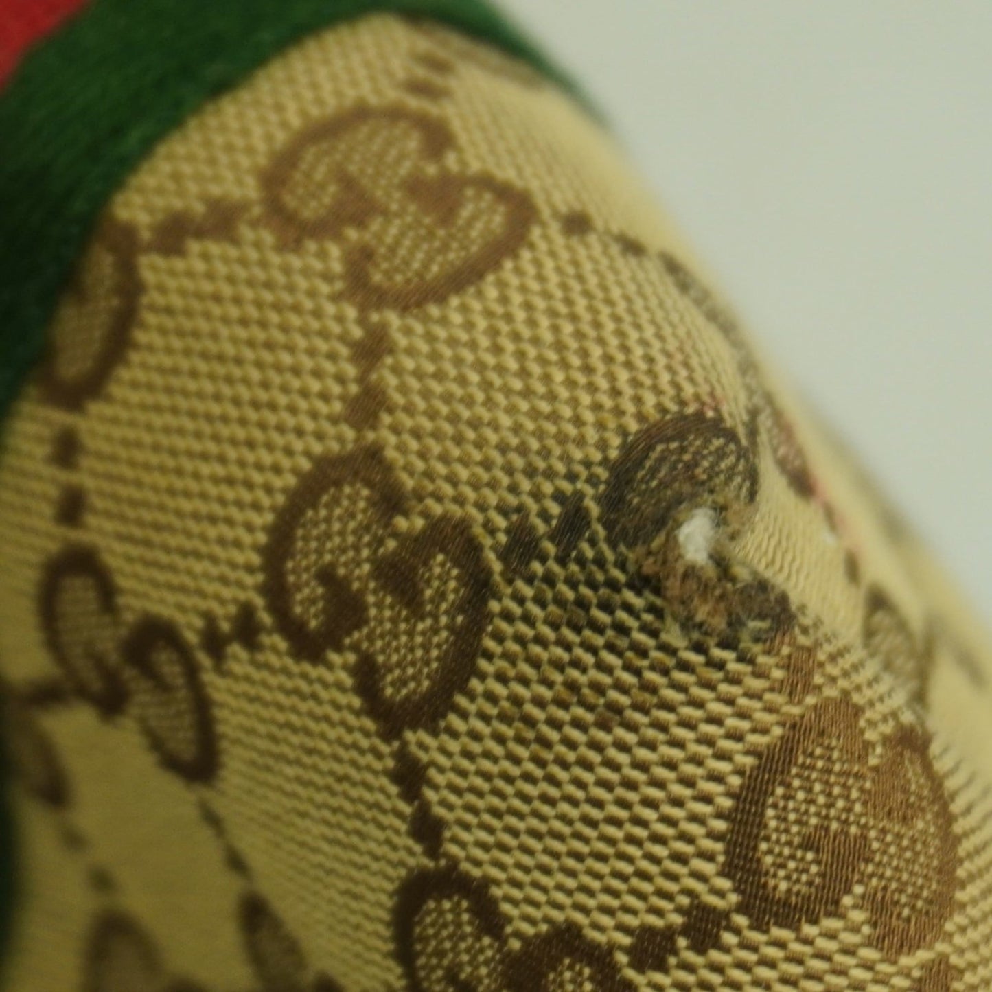 Gucci Brown Canvas Tote Bag