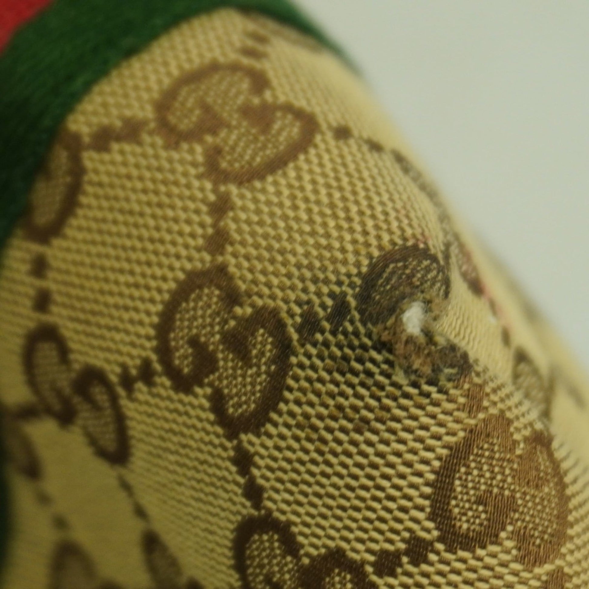 Gucci Brown Canvas Tote Bag