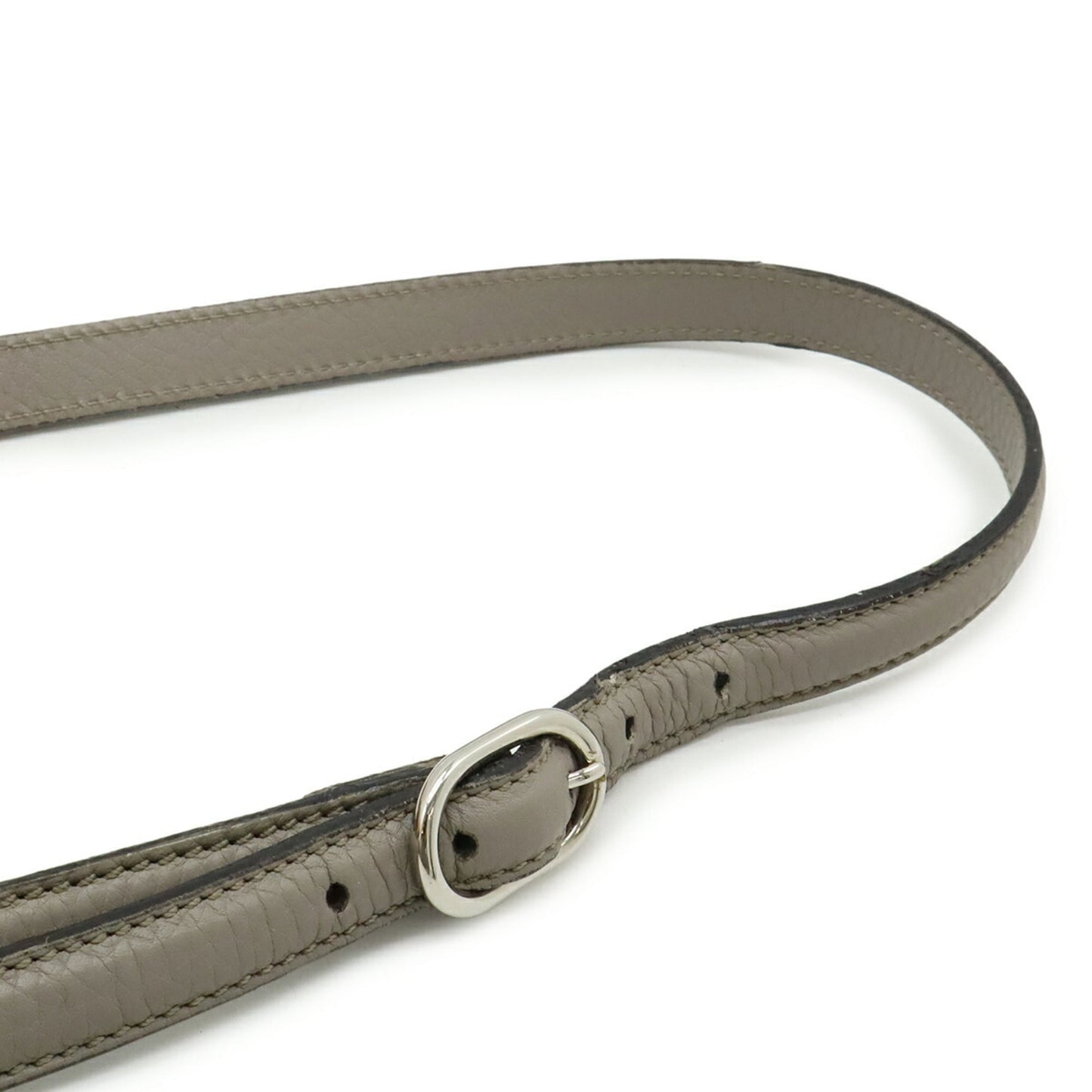 Gucci Gray Bamboo Leather Handbag Shoulder Bag