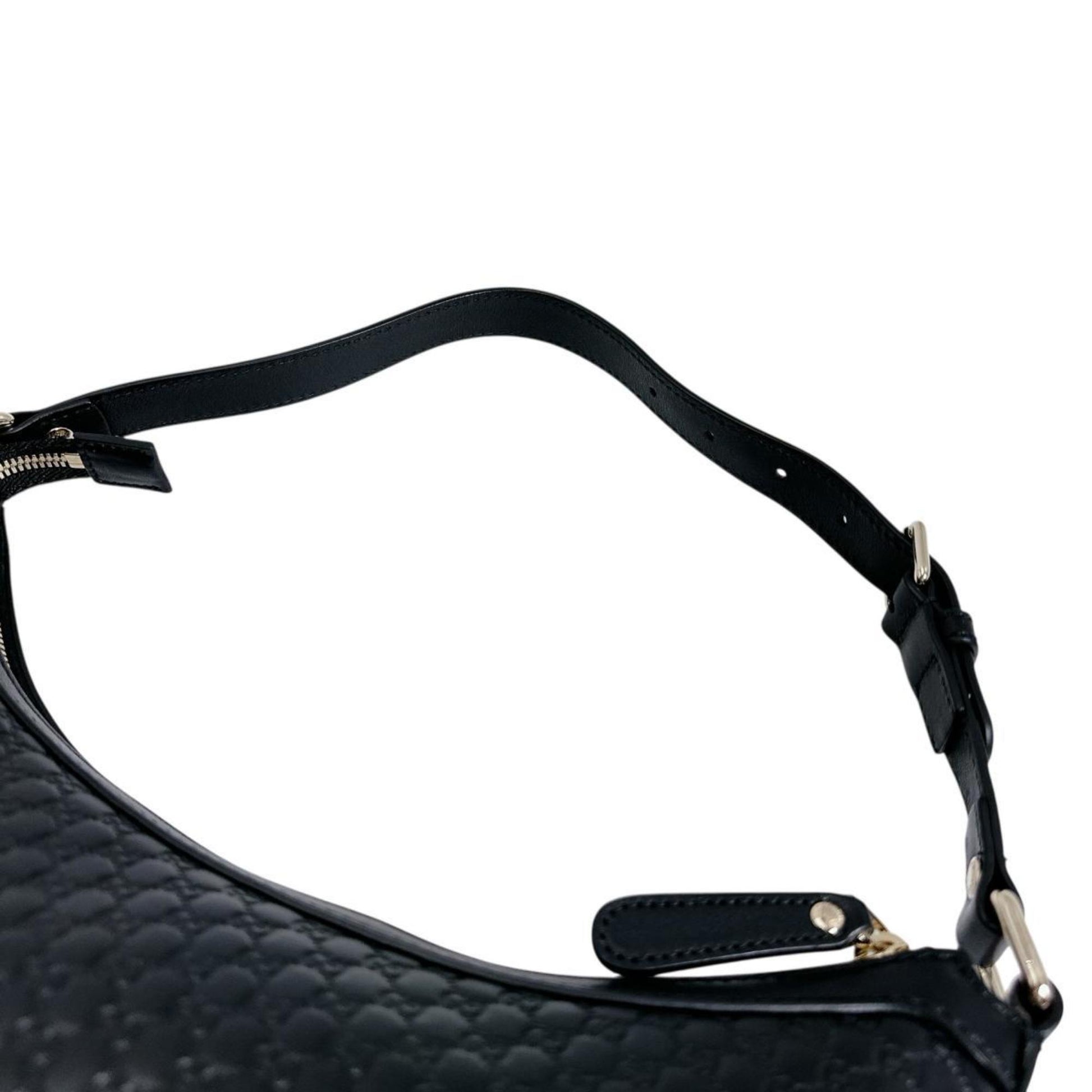 Gucci Black Leather Shoulder Bag