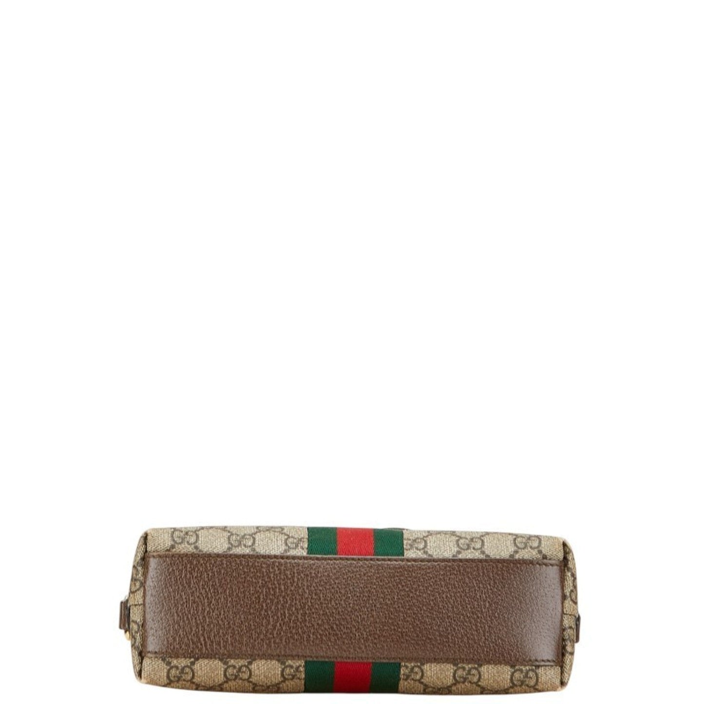 Gucci Ophidia Beige Brown Pvc Leather Shoulder Bag