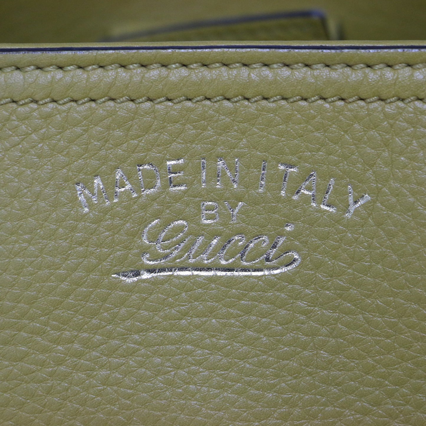 Gucci Mustard Leather Canvas Handbag Shoulder Bag