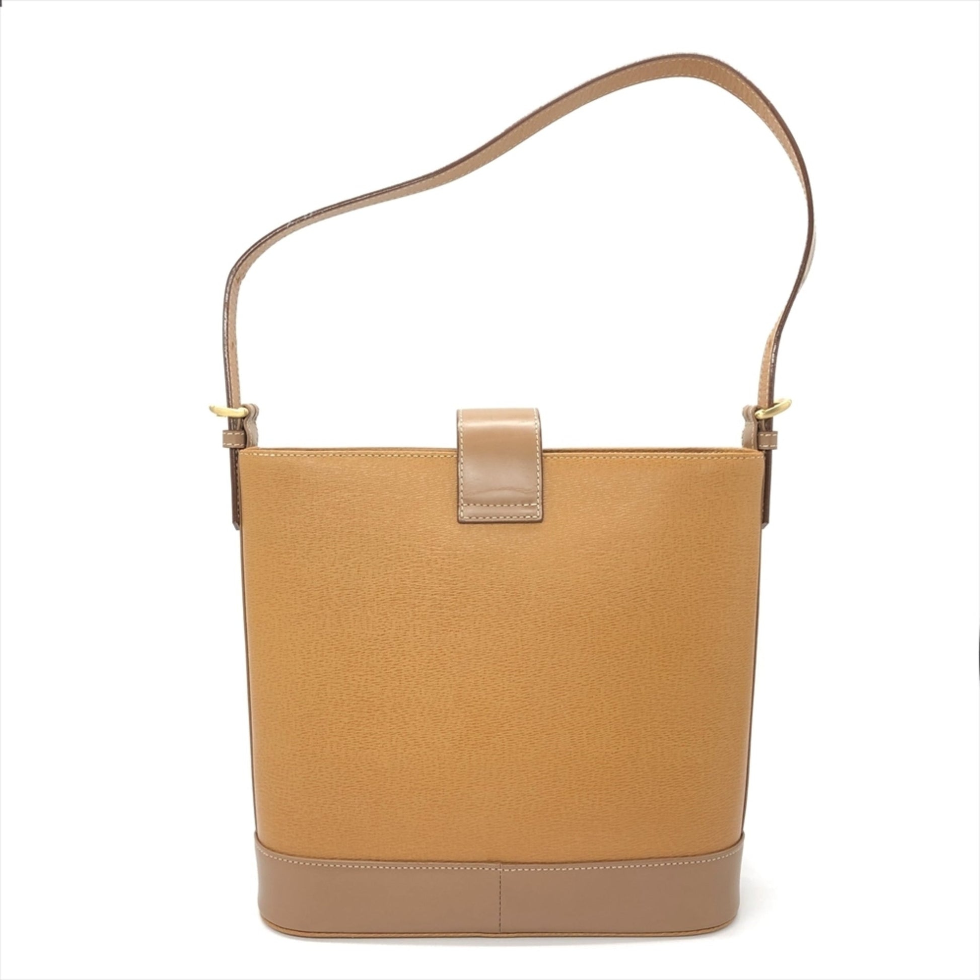 Burberry Shoulder Bag Tote Bag Leather Brown