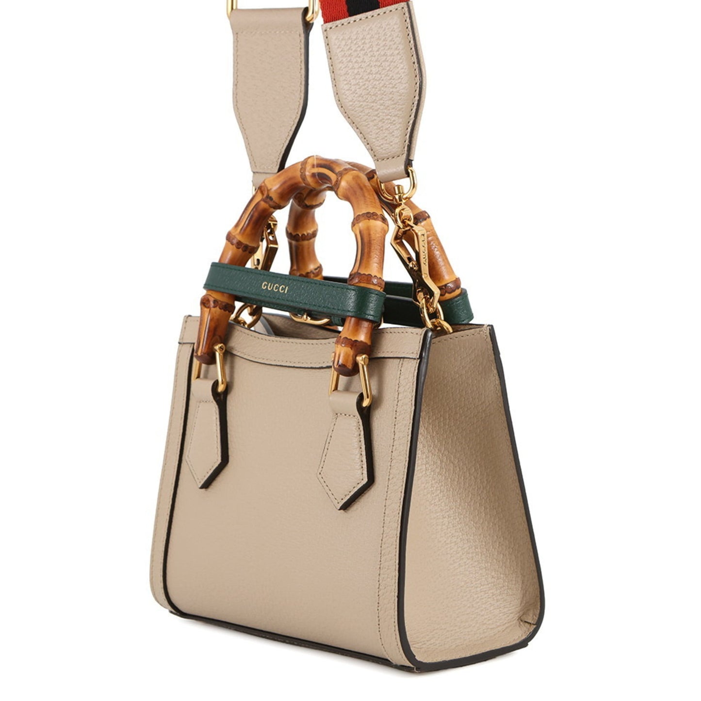 Gucci Beige Leather Handbag Shoulder Bag