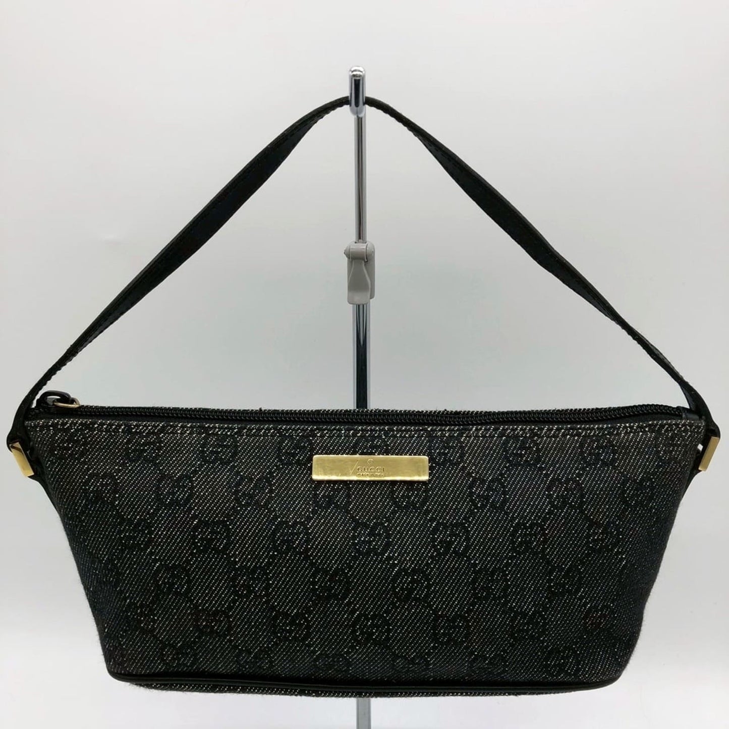 Gucci Black Canvas Handbag