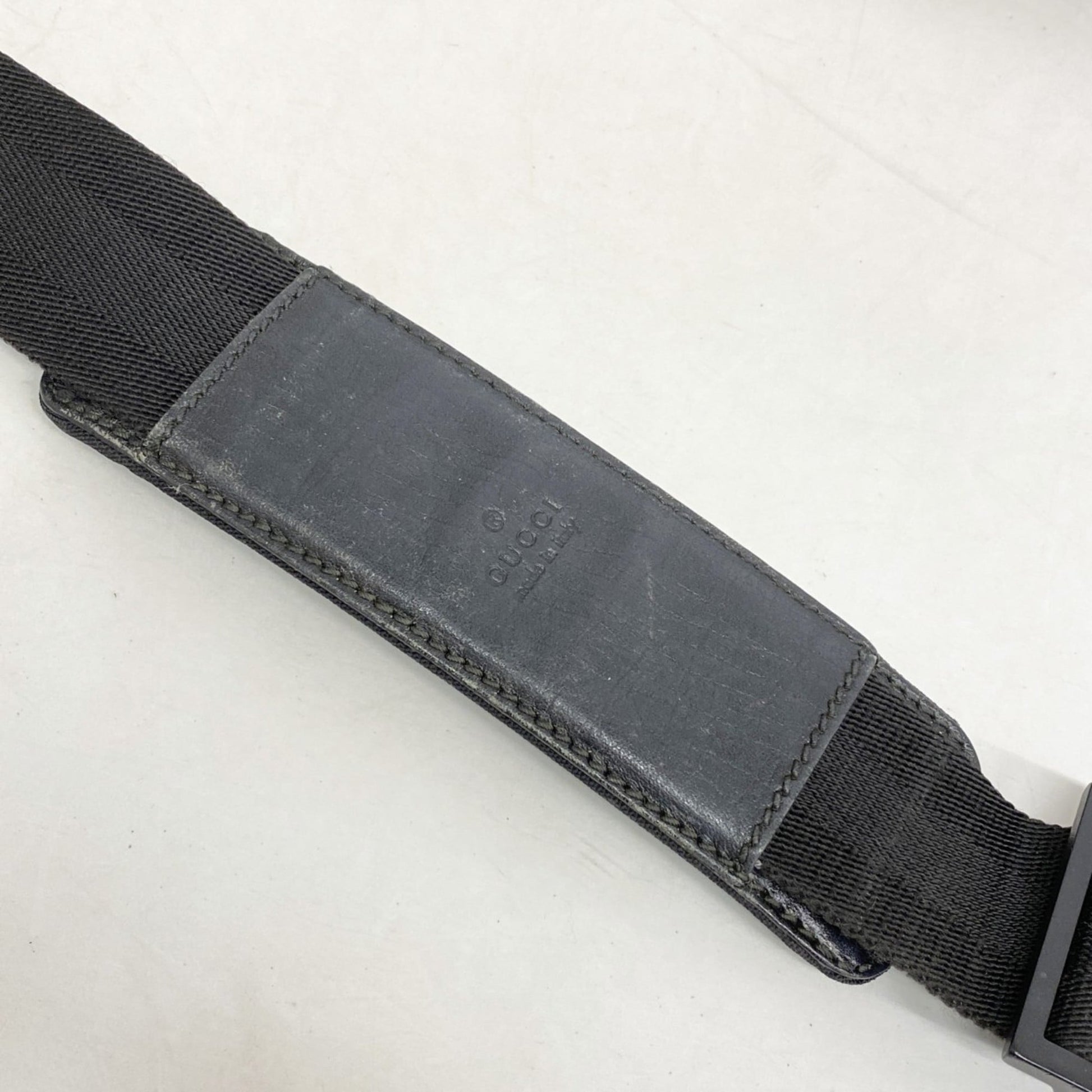 Gucci Black Pvc Shoulder Bag