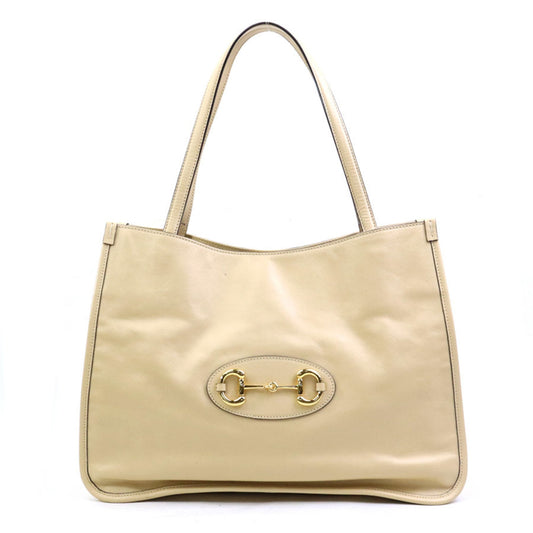 Gucci Beige Leather Shoulder Bag
