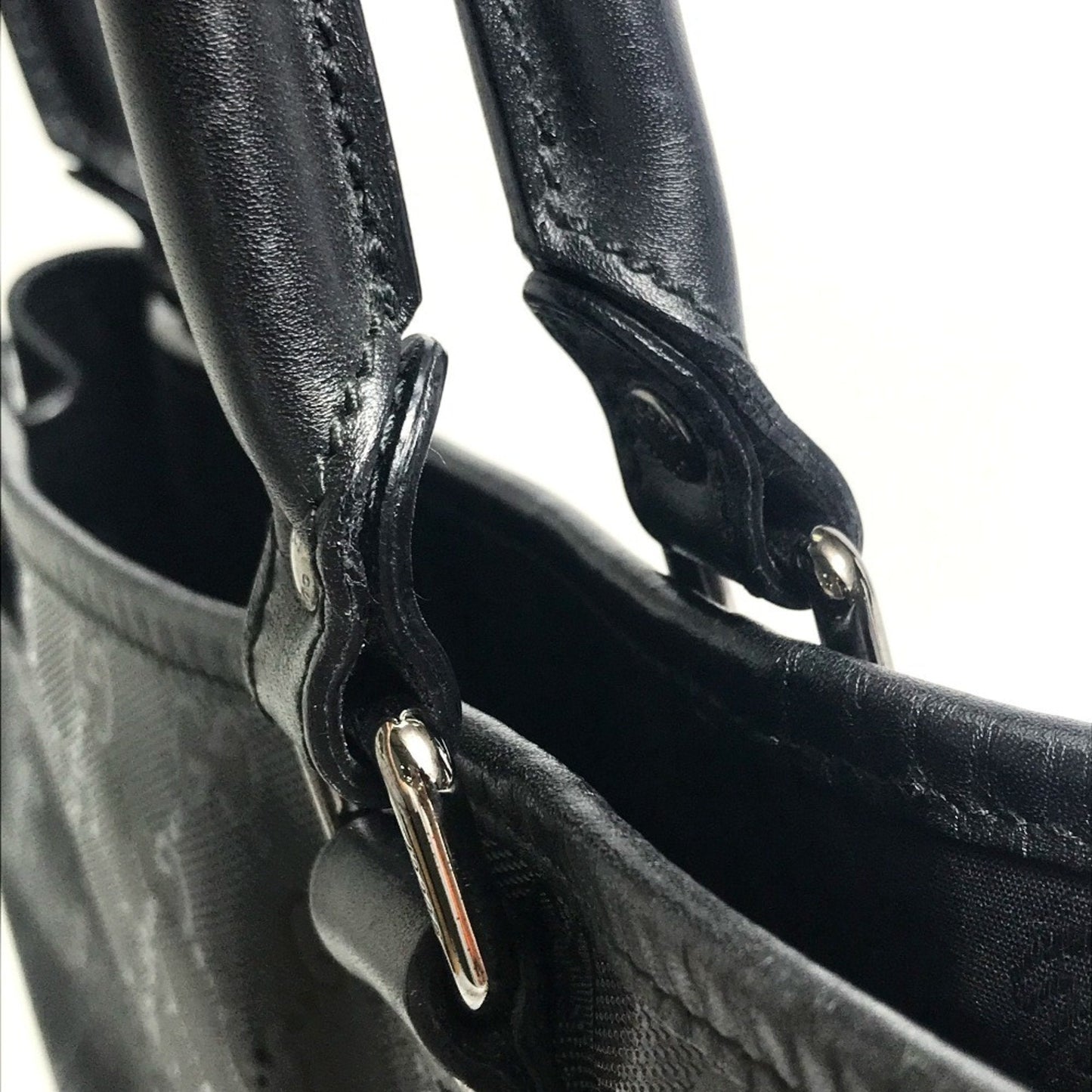 Gucci Black Gg Imprimé Tote Bag