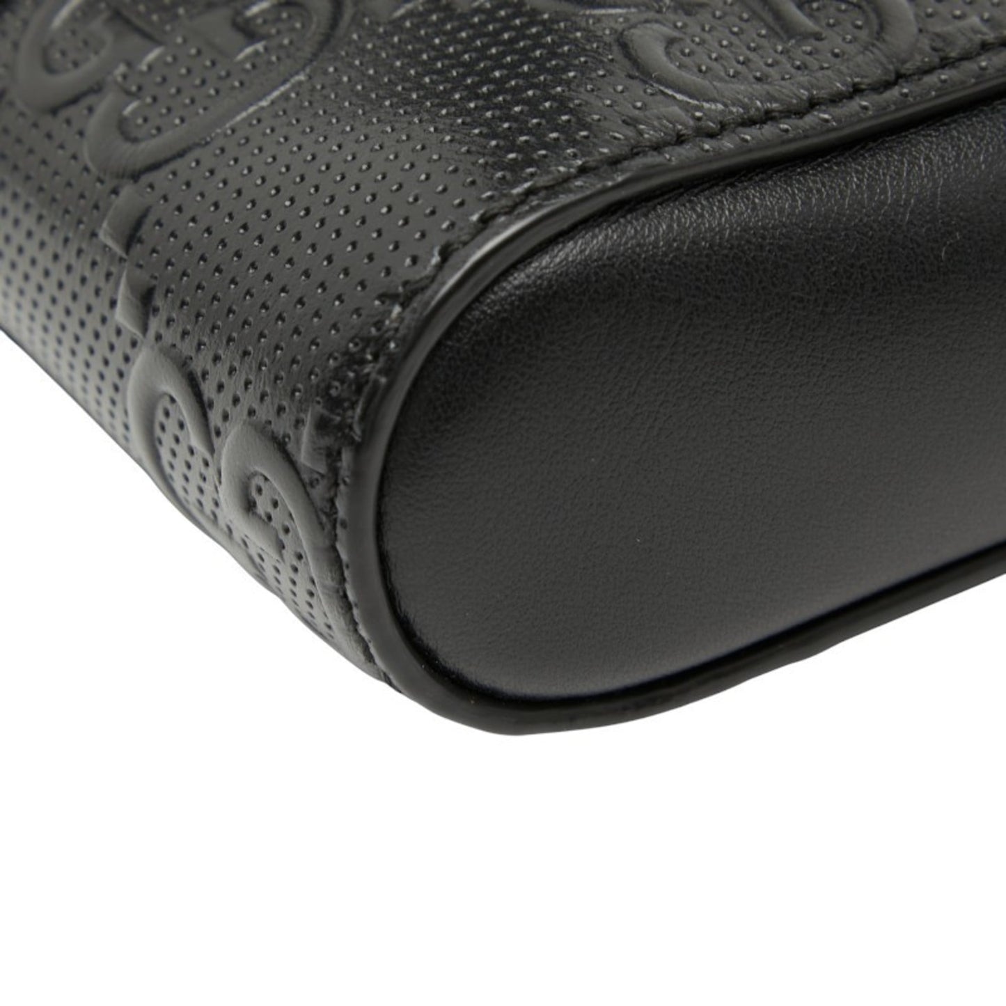 Gucci Black Leather Fanny Pack