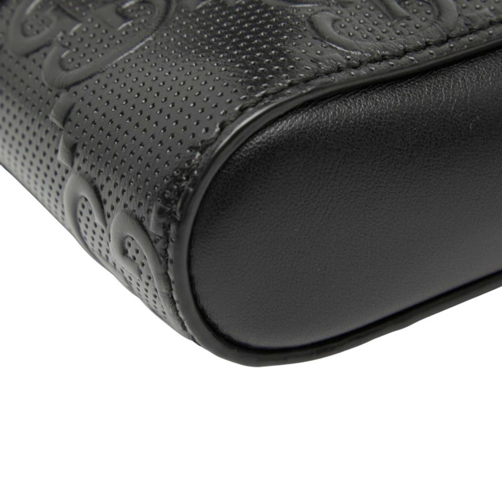 Gucci Black Leather Fanny Pack