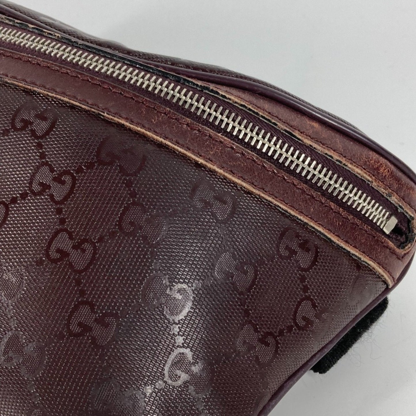 Gucci Purple Pvc Leather Shoulder Bag Sling Bag