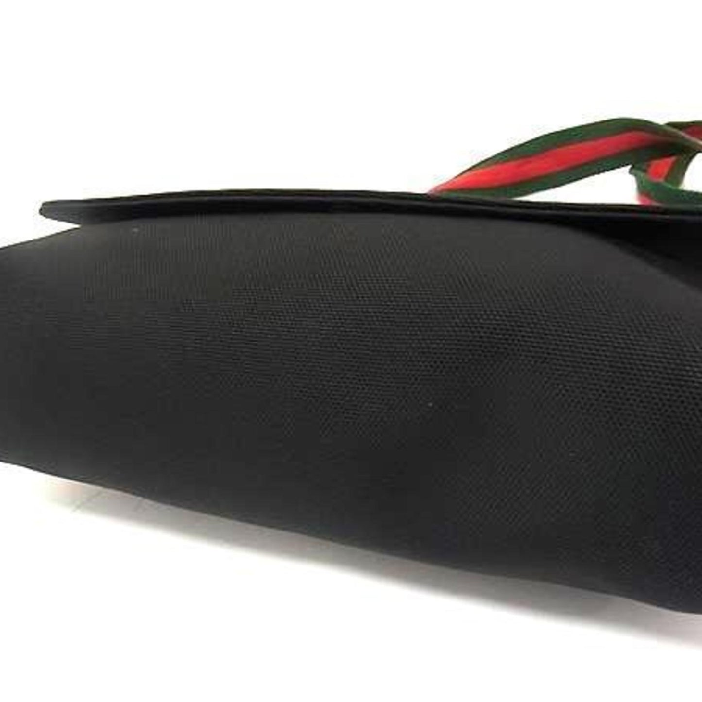 Gucci Black Canvas Leather Messenger Bag Shoulder Bag