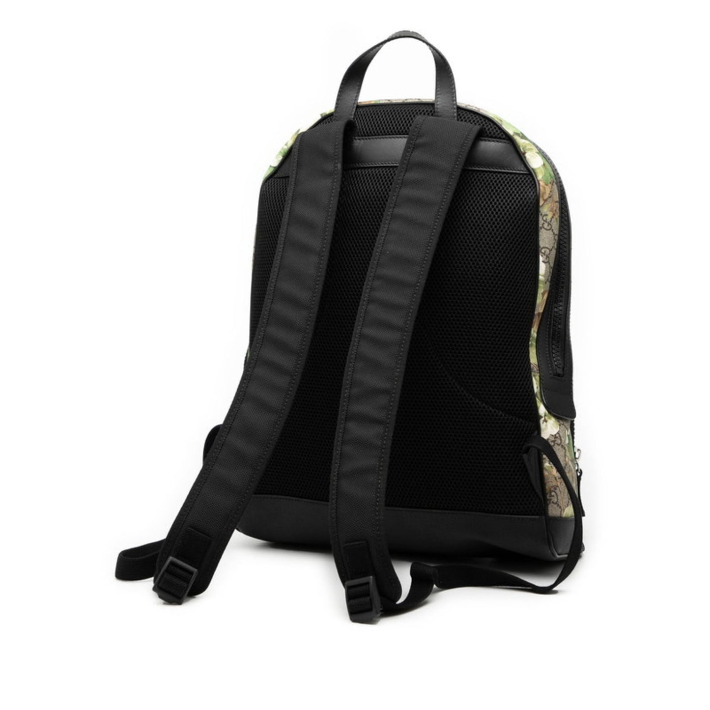 Gucci Beige Blue Pvc Leather Backpack