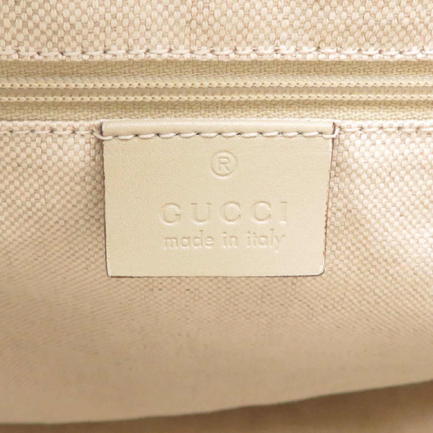 Gucci Sukey Beige Gg Canvas Handbag