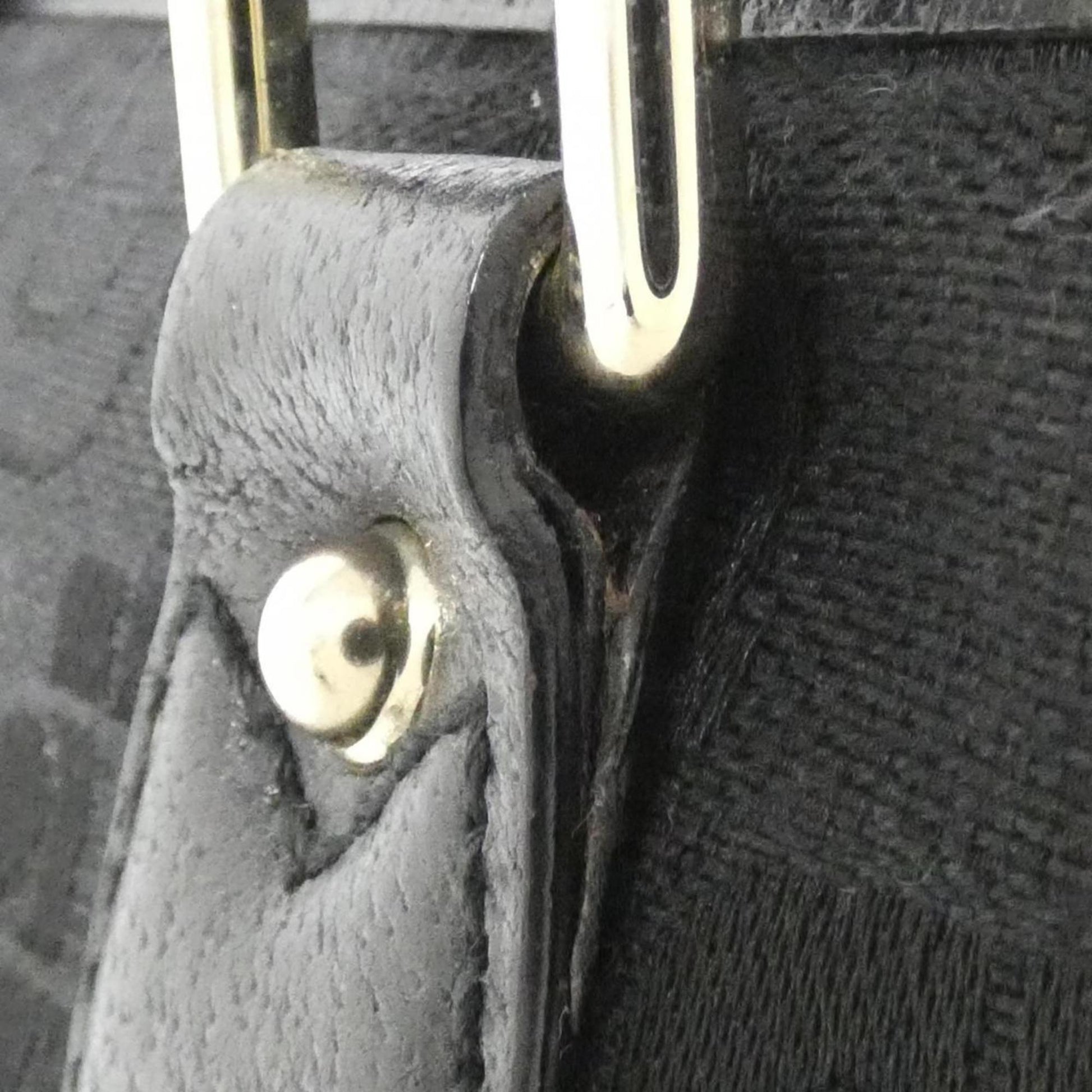 Gucci Black Canvas Handbag