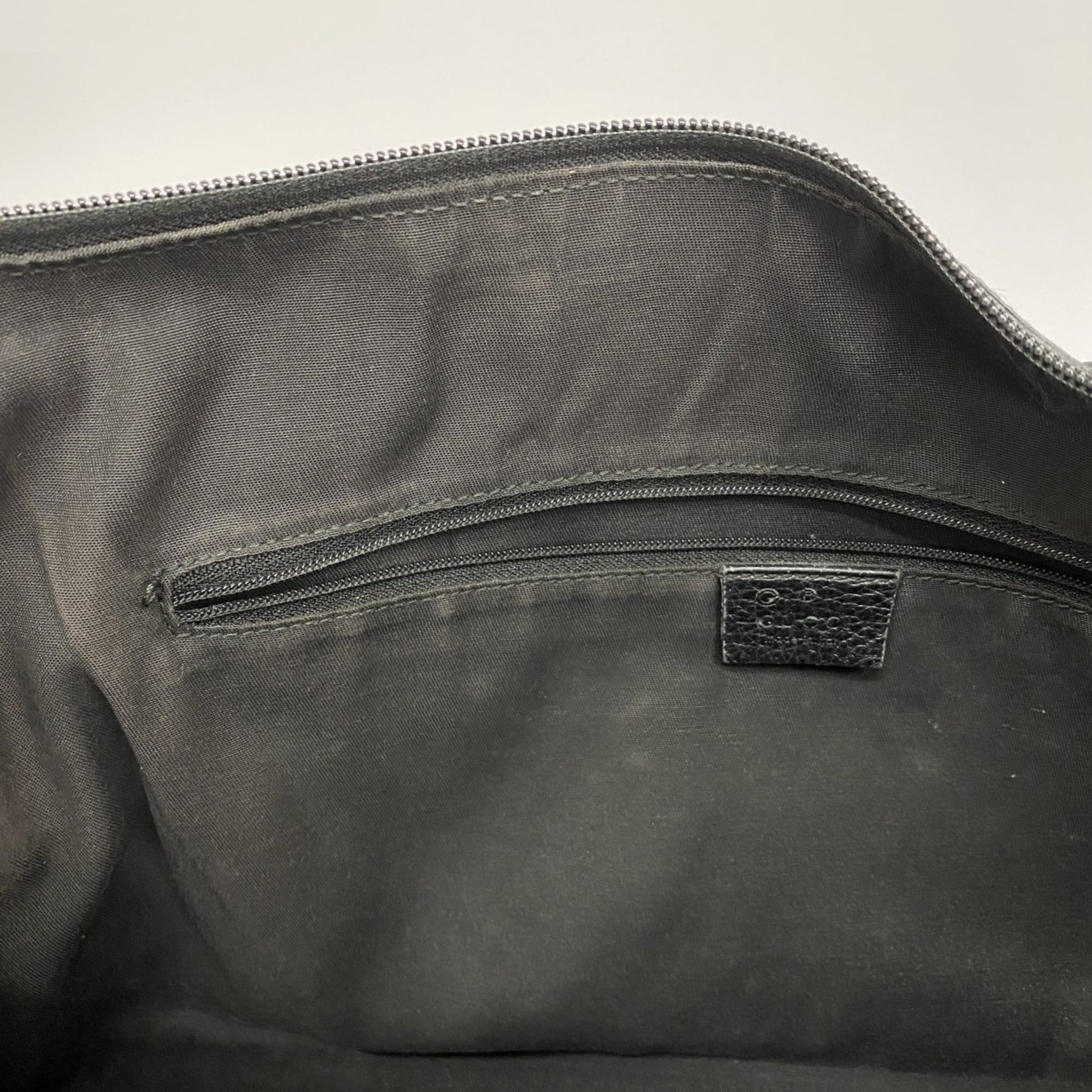 Gucci Black Nylon Handbag